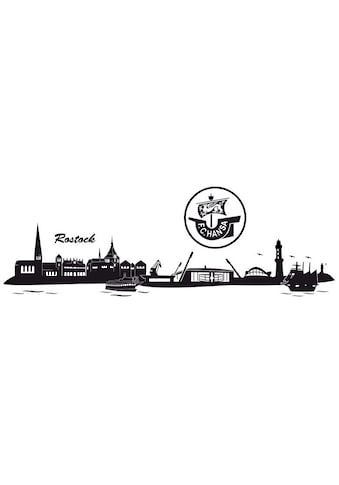 Wall-Art Wandtattoo »Hansa Rostock Skyline + Logo«, (1 St.) kaufen
