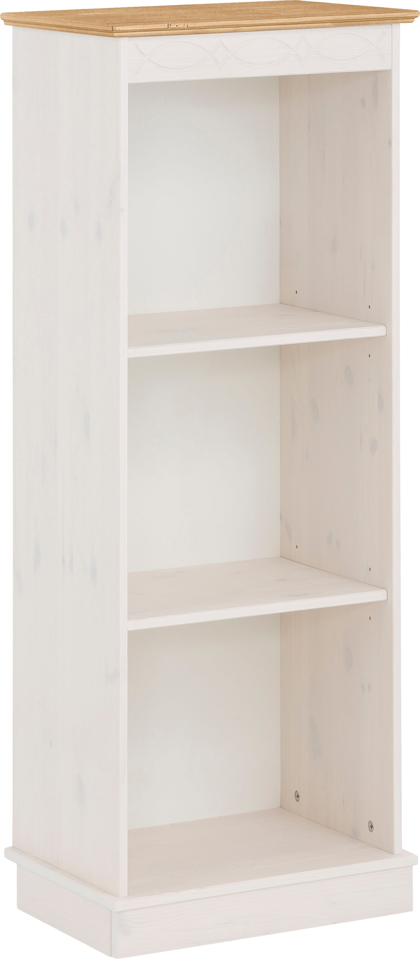 Home affaire Bücherregal »Indra«, aus massiver Kiefer, in verscheidenen Höhen, mit FSC®®