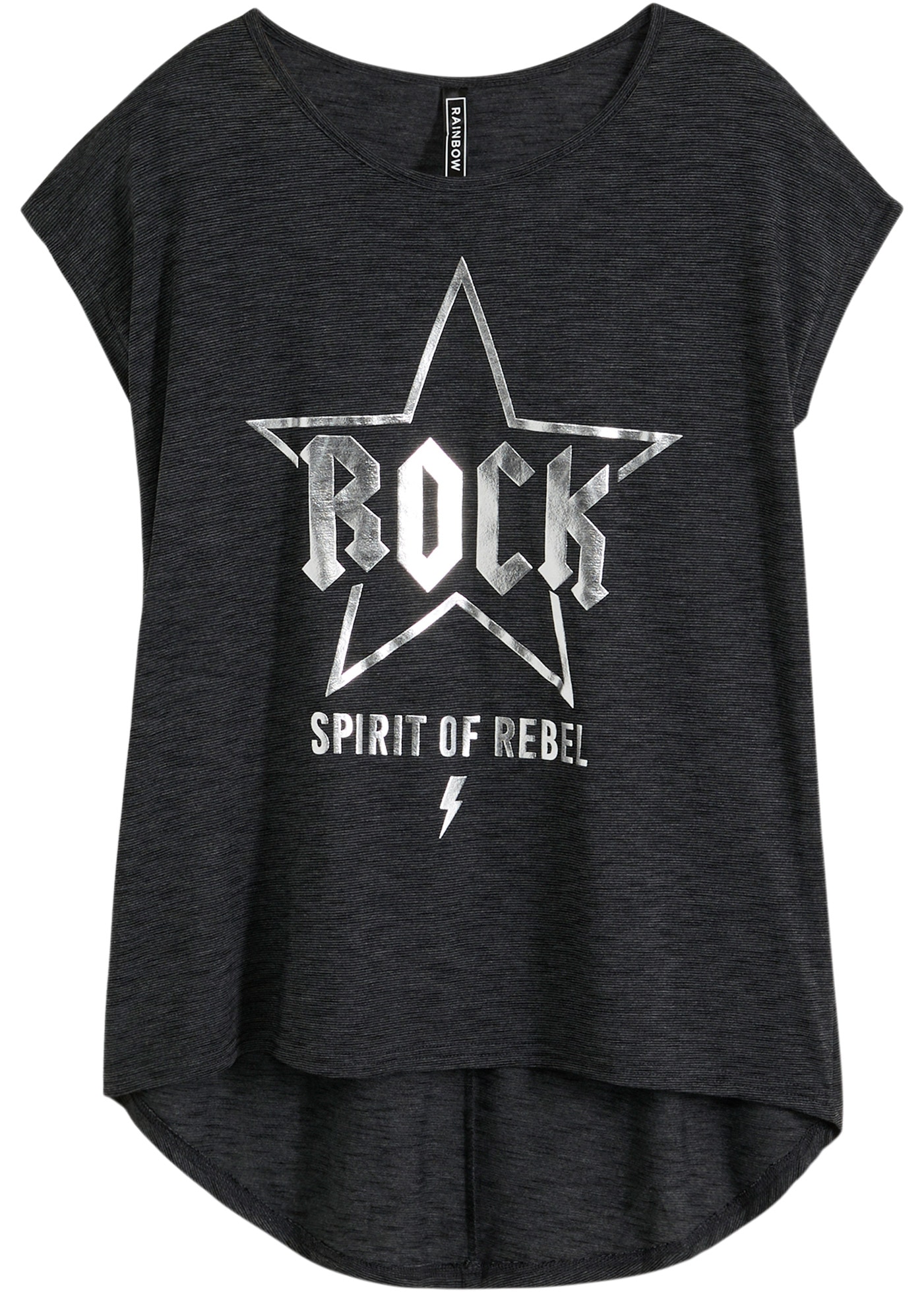 bonprix Longshirt Longshirt aus softem Viskose-Mix