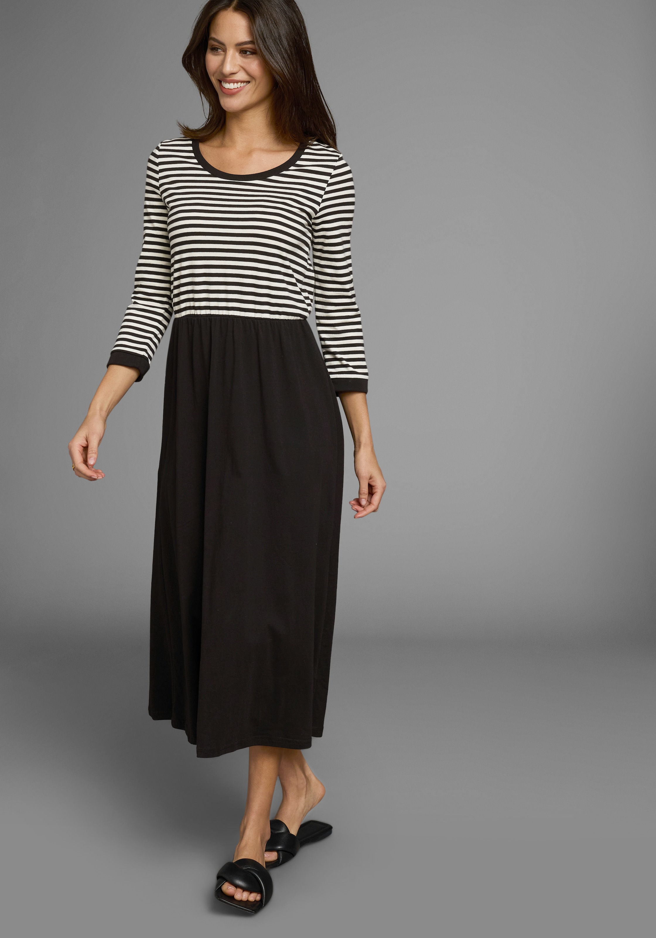 Laura Scott 2-in-1-Kleid, mit Streifen-Design - NEUE KOLLEKTION