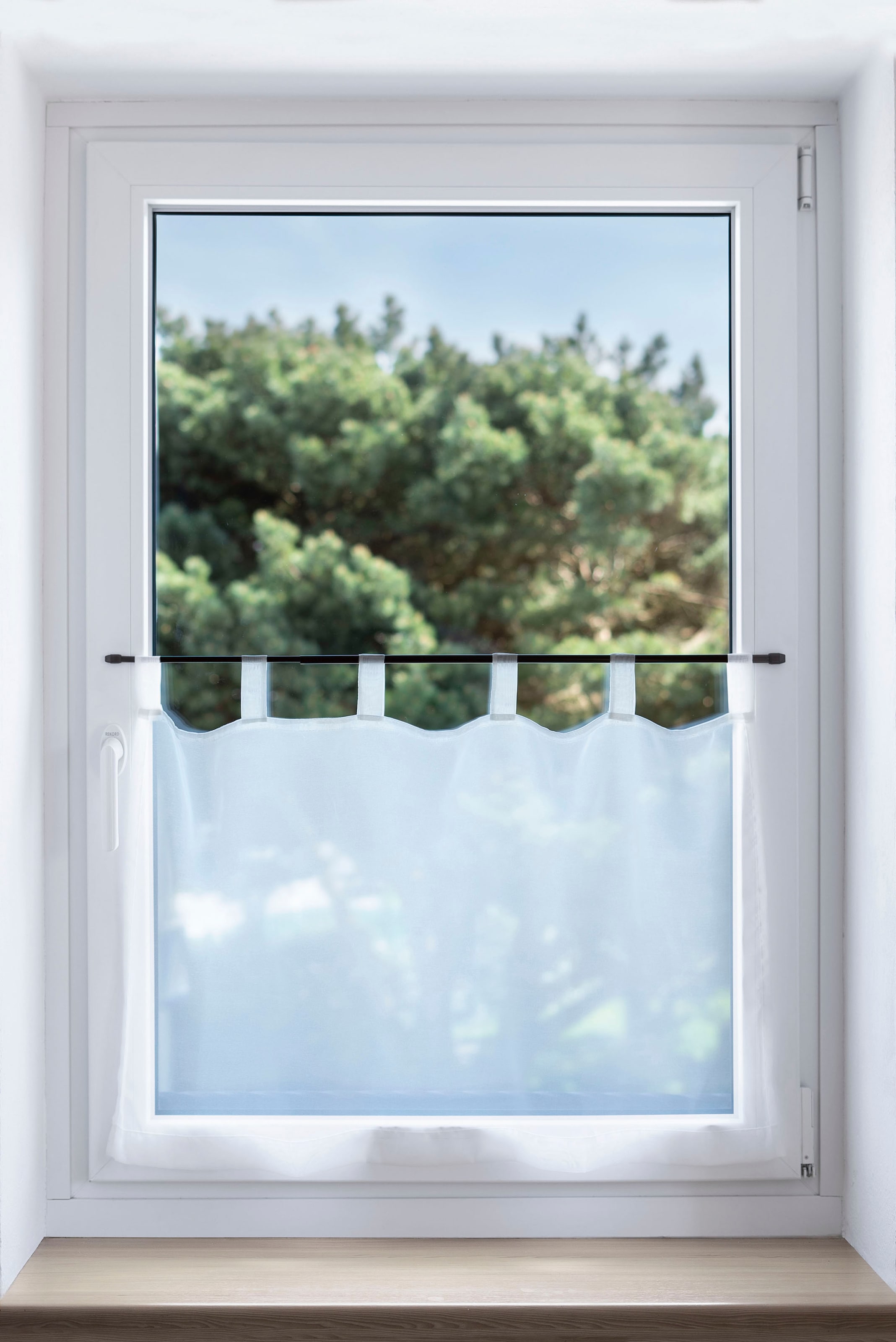 GARESA Vitragenstange »Vitragenstange "11 mm"« Ø 11 mm ausziehbar;Fixmaß zum Schrauben auf dem Fensterrahmen, einfache Montage, 2 Stück