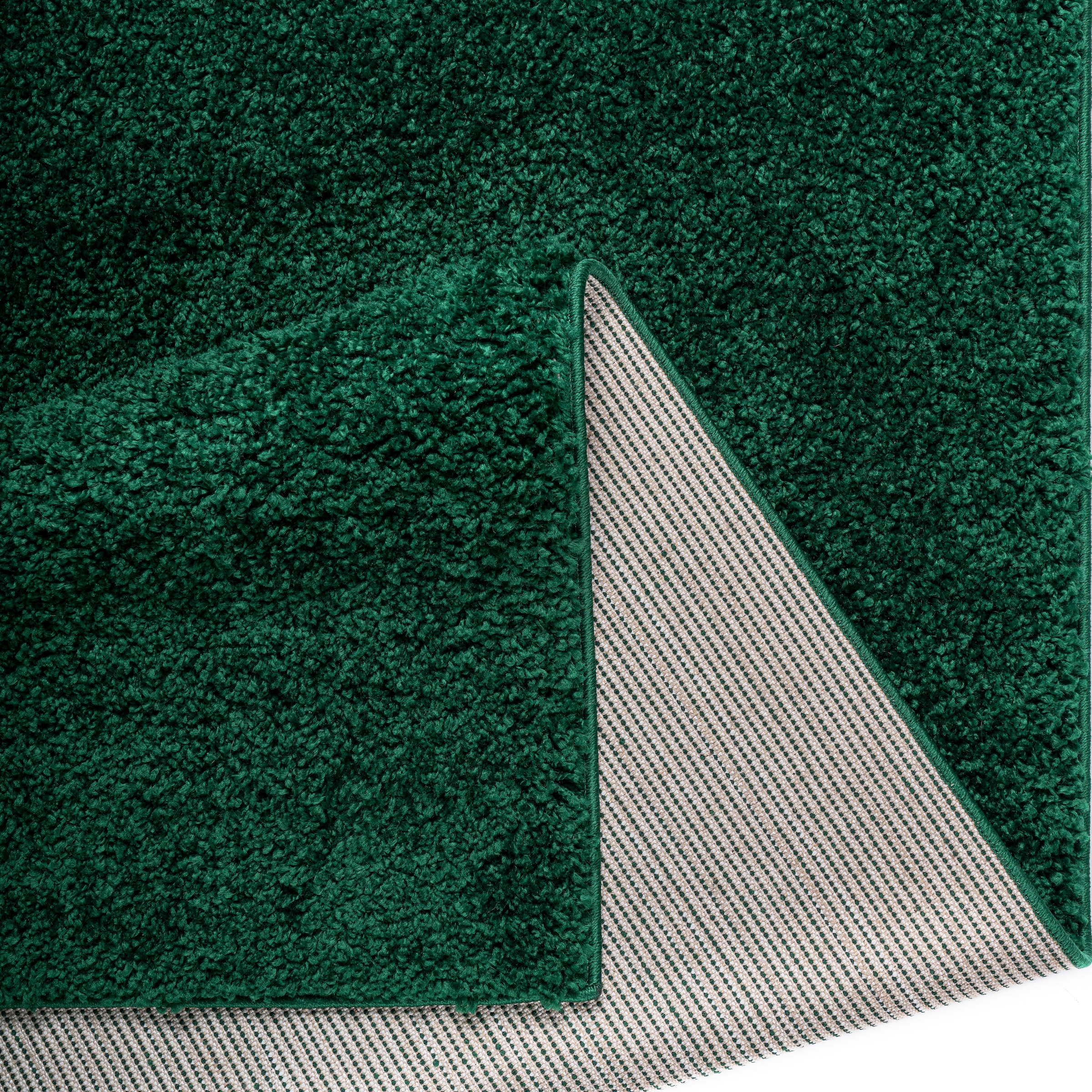 Bruno Banani Hochflor-Teppich »Shaggy Soft«, rechteckig, 30 mm Höhe, gewebt, Uni Farben, besonders weich und kuschelig