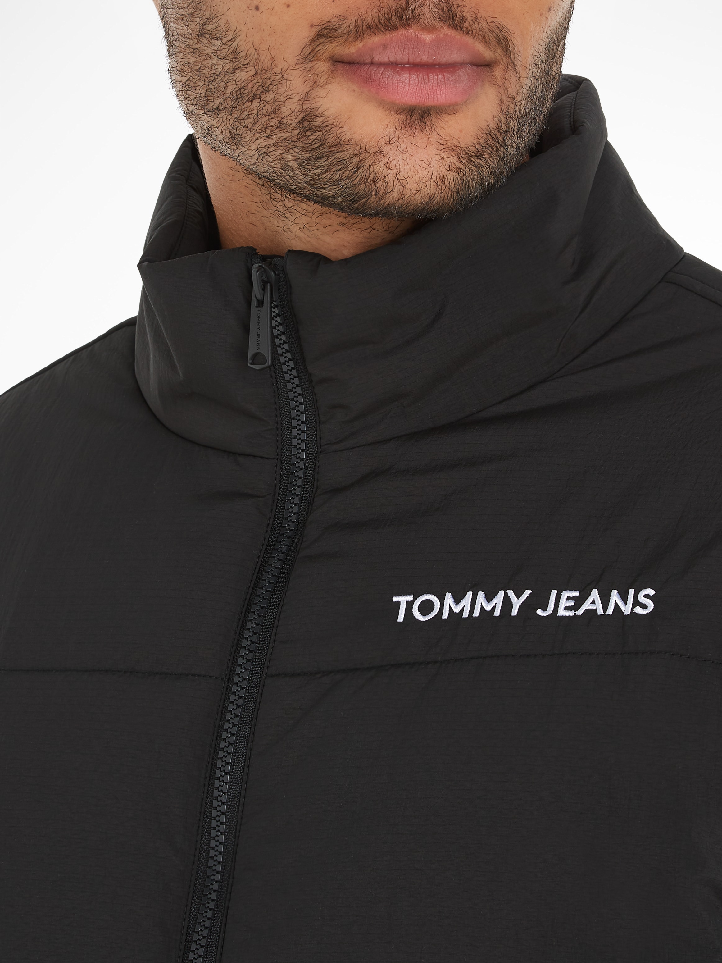 Tommy Jeans Outdoorjacke »TJM ESSENTIAL QUILTED JACKET EXT« mit Logoschriftzug