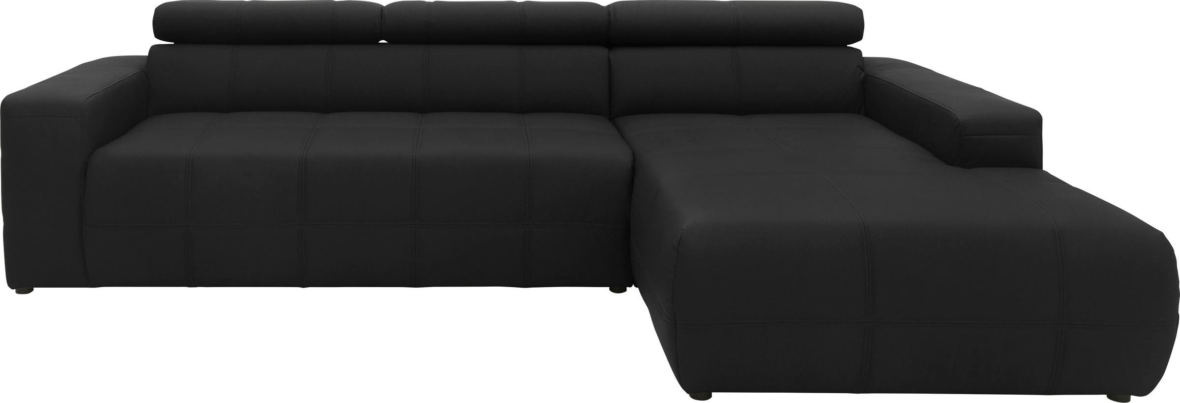 DOMO collection Ecksofa »Brandon B/T/H: 289/177/80 cm, whlw. mit Sitztiefen günstig online kaufen