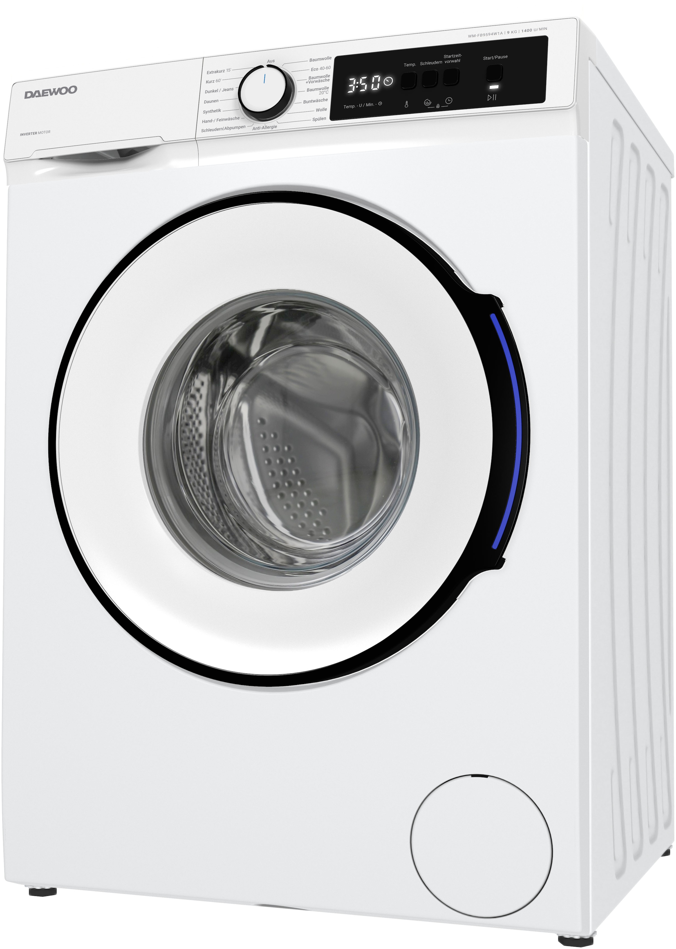 Daewoo Waschmaschine »WM-FB9594W1A-DE«, 9 kg