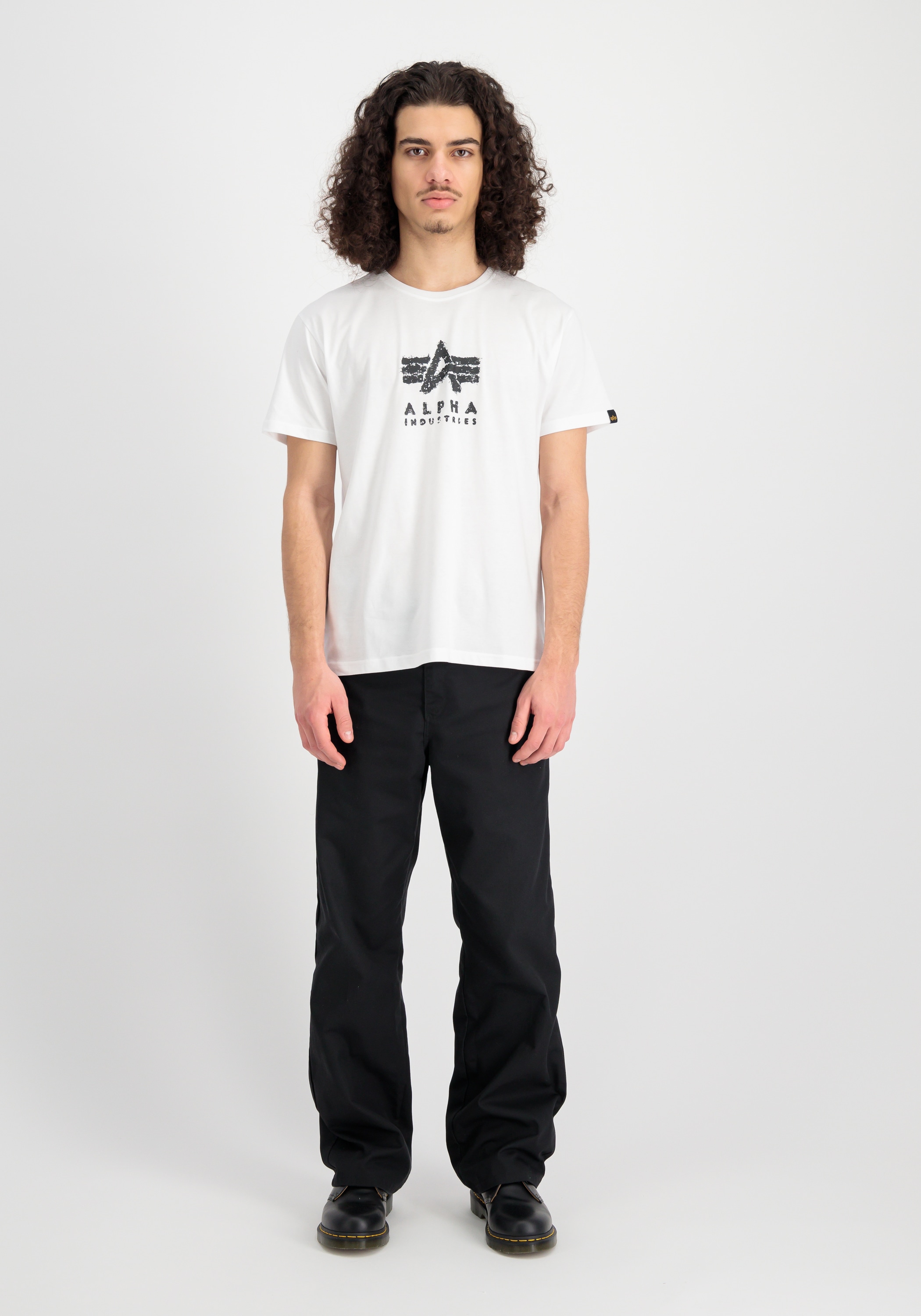 Alpha Industries T-Shirt »Alpha Industries Men - T-Shirts Grunge Logo T-Shirt«
