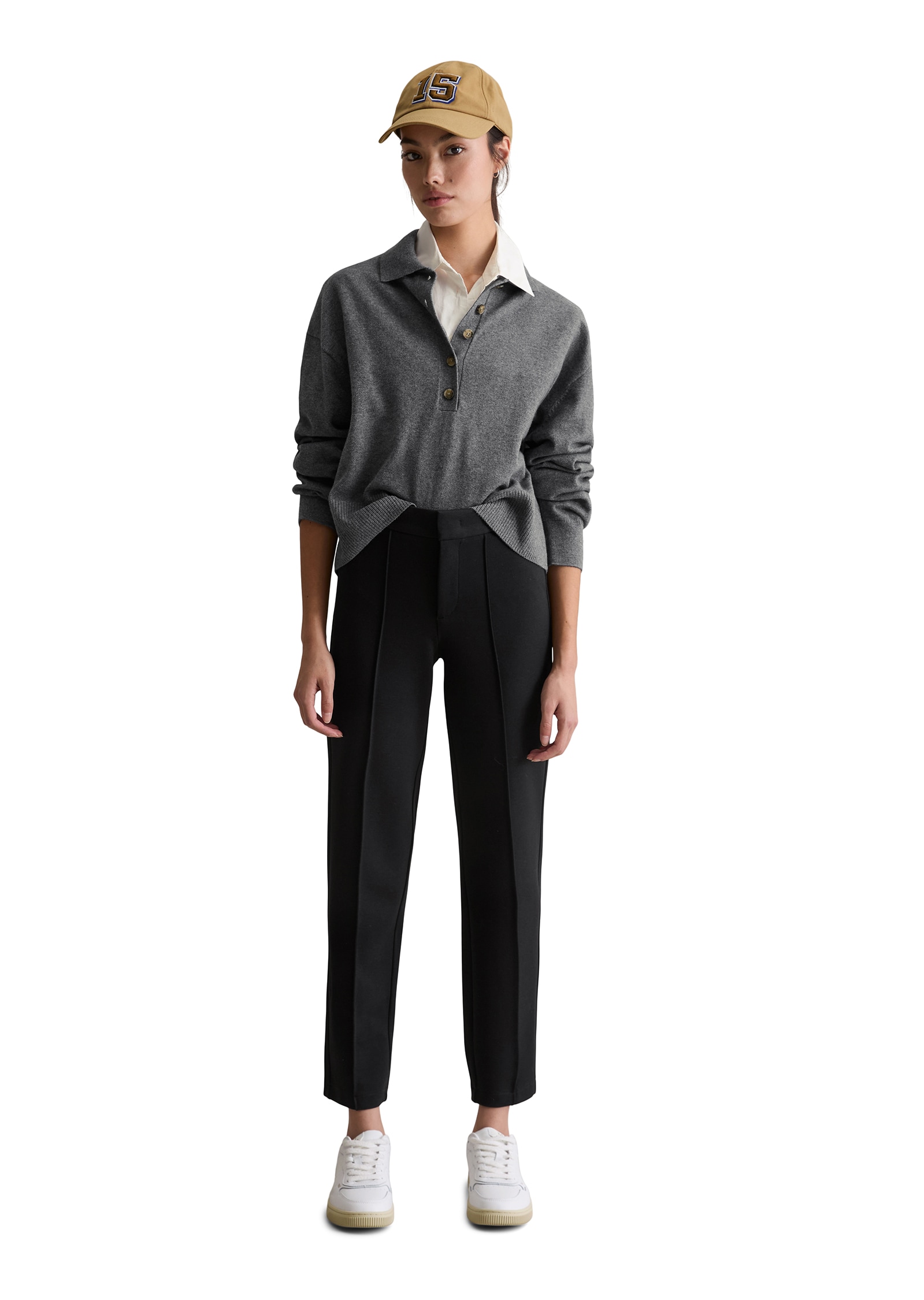 Marc O'Polo DENIM Leggings »Jersey slim fit aus kompakter Interlock-Qualität«