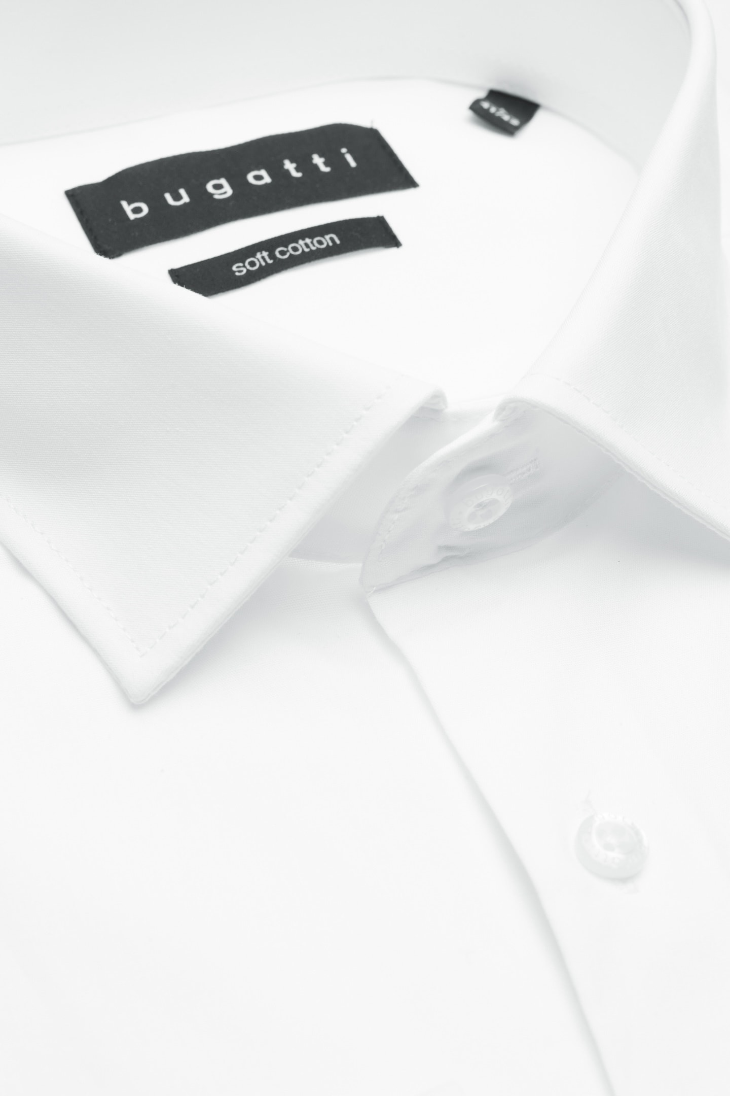 bugatti Langarmhemd, im edlen Design