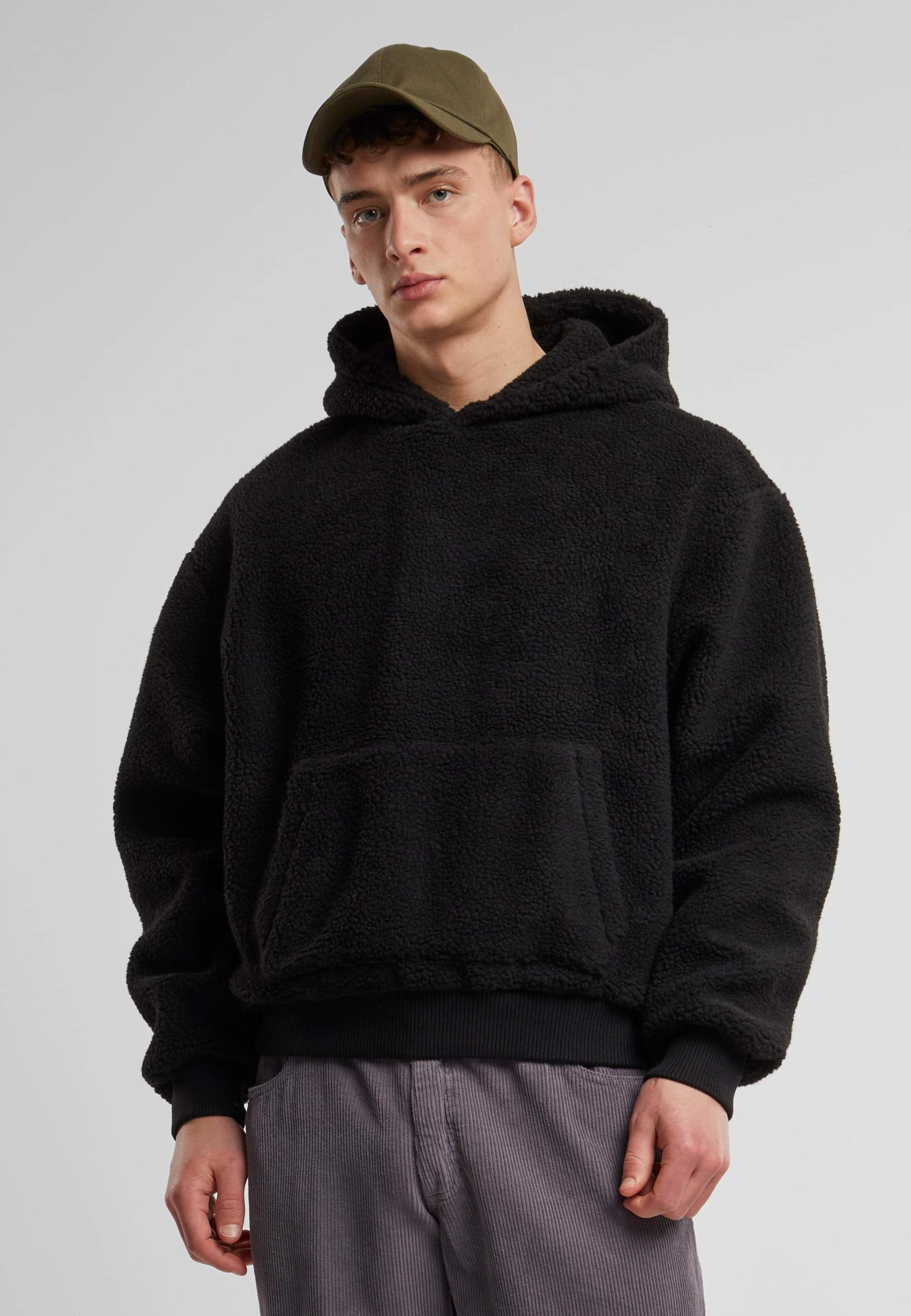 URBAN CLASSICS Kapuzensweatshirt »Urban Classics Oversized Teddy Hoody«, 1 Stk.
