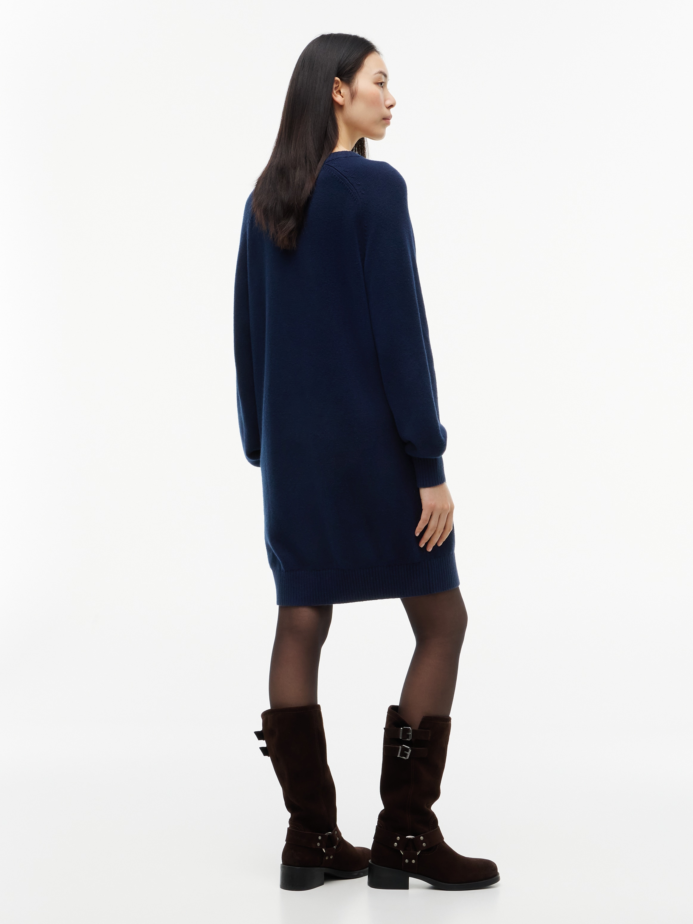 Tommy Jeans Sweatkleid »TJW SWEATER FLAG DRESS EXT« Baumwollmischung