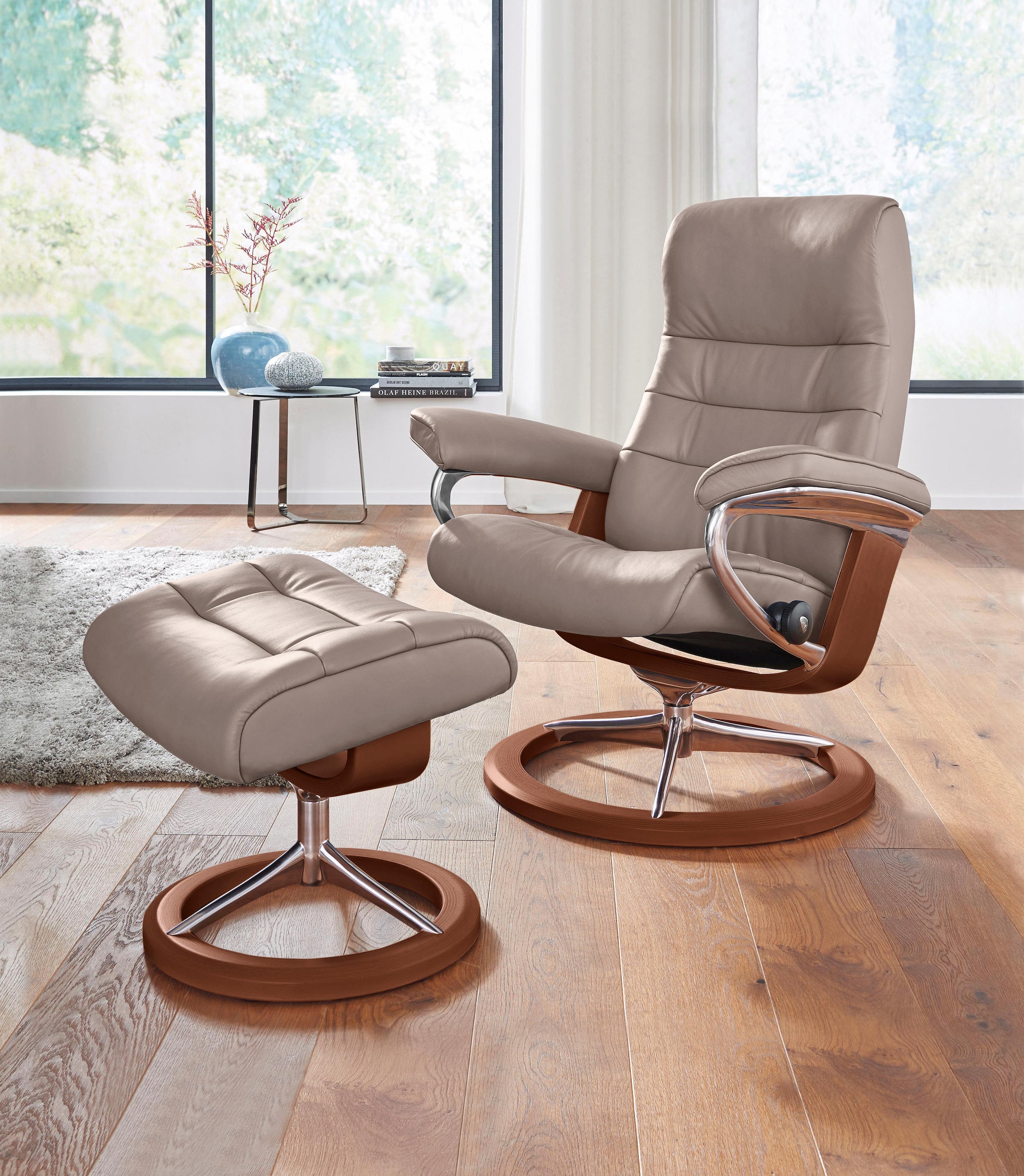 Stressless® Hocker »Opal«, mit Signature Base, mit Gleitfunktion