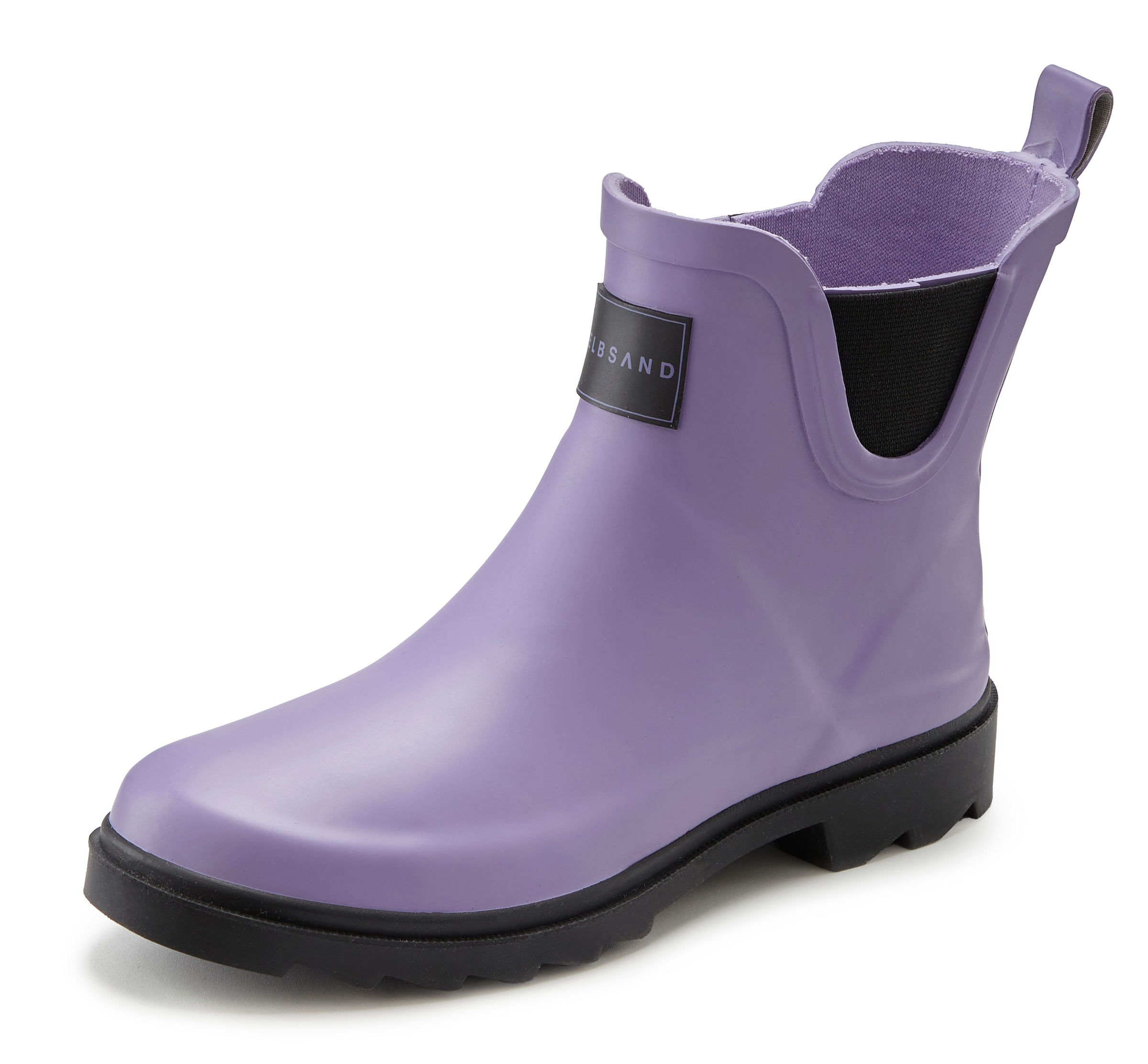 Elbsand Gummistiefelette »Boots«, aus wasserdichtem Material, Gummistiefel, Schlupfstiefel VEGAN