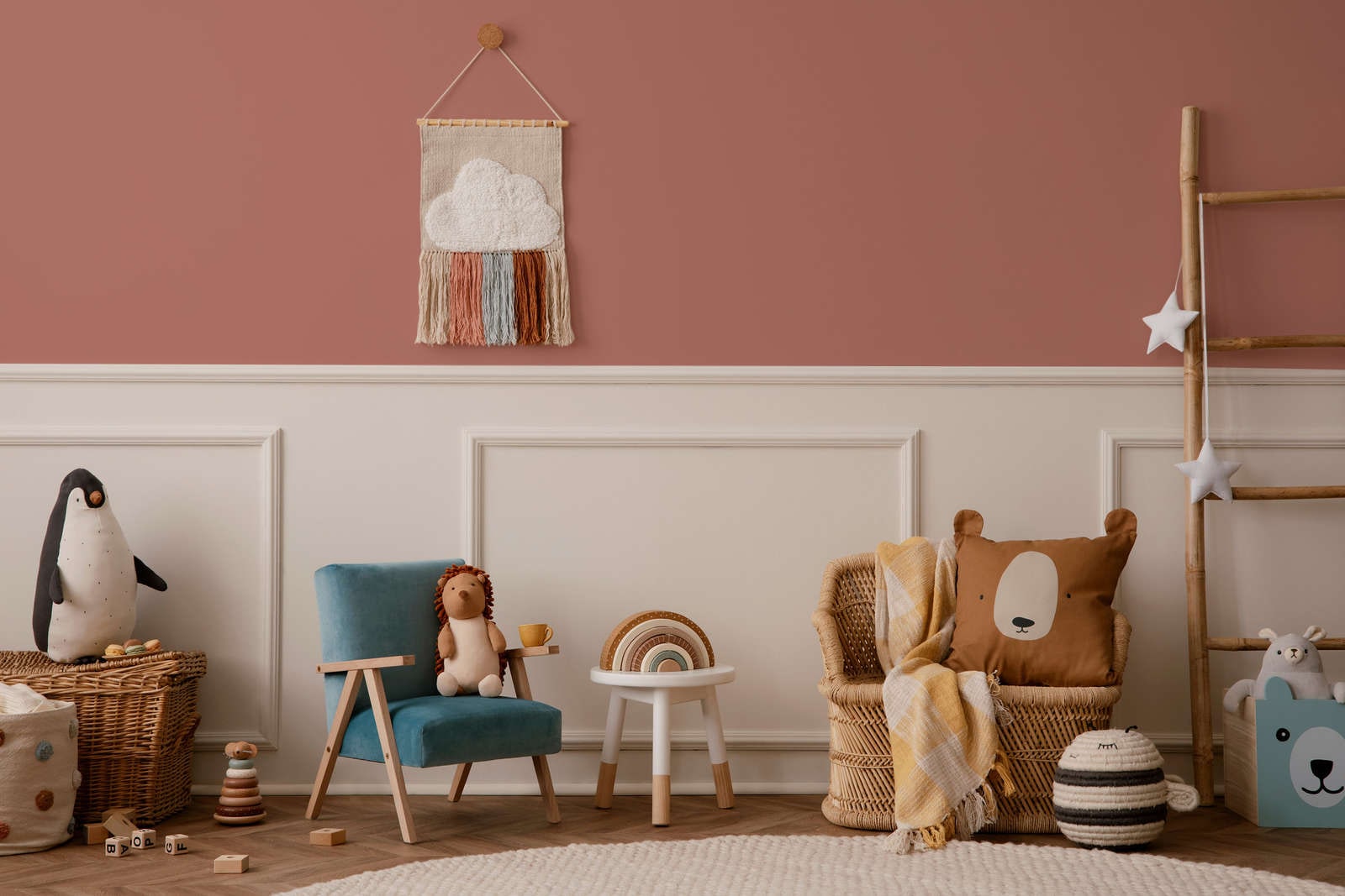 A.S. Création Wandfarbe »Premium Innenwandfarbe PURO Tuchmatt varied red« ideal für Wohnzimmer, Schlafzimmer, Flur und Küche, Farbwelt Rot