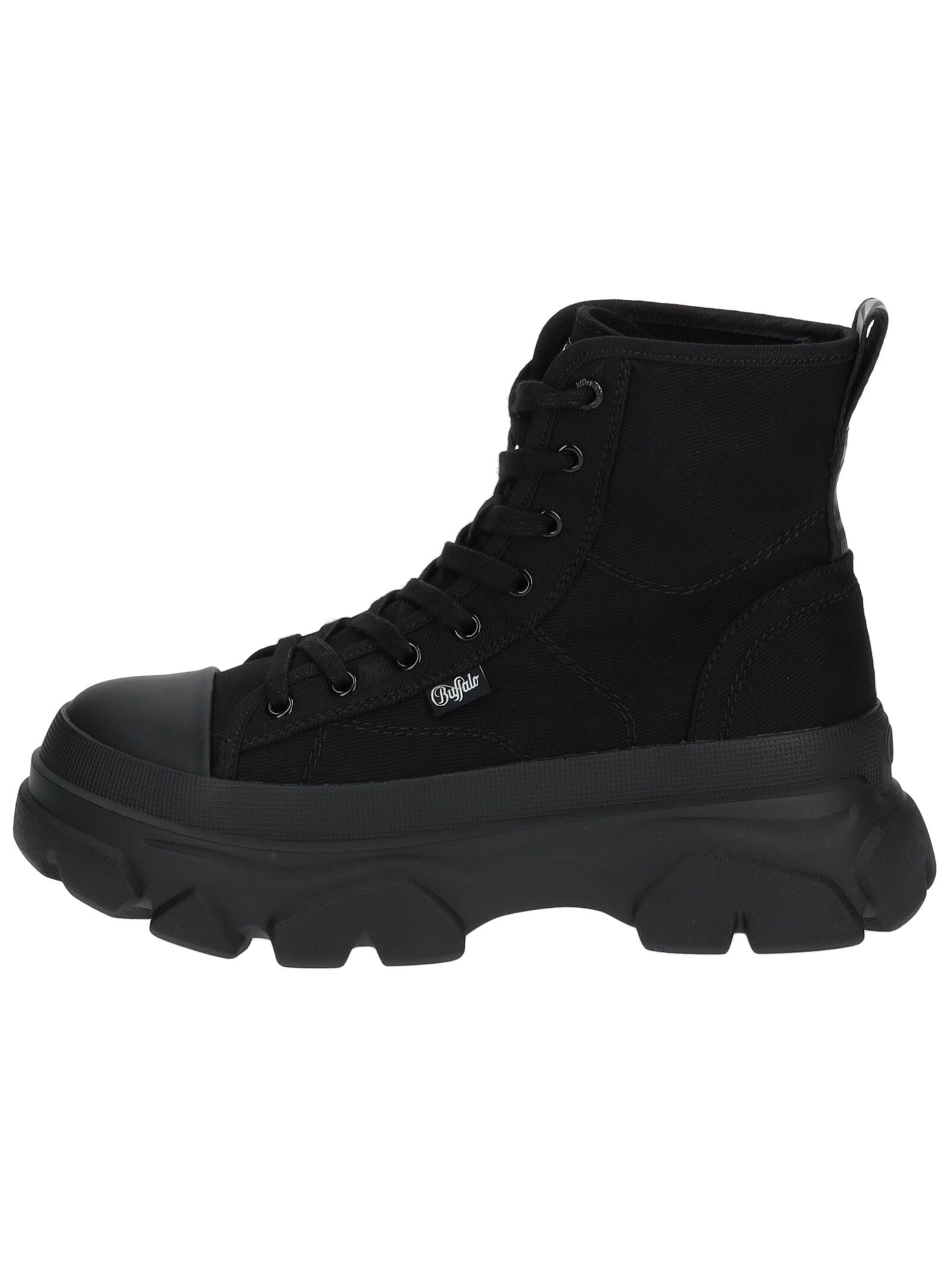 Buffalo Schnürstiefelette »Buffalo Stiefelette Lederimitat/Textil«
