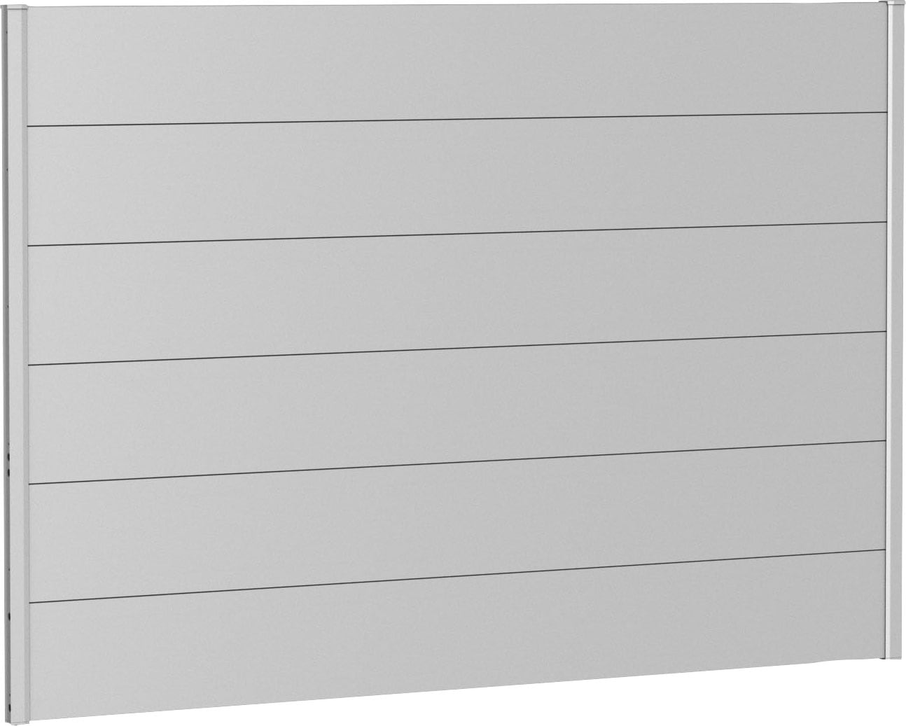 Bild von Biohort Sichtschutzelement, 6 Metall-Paneele und 2 Führungsschienen, LxH: 194x137 cm