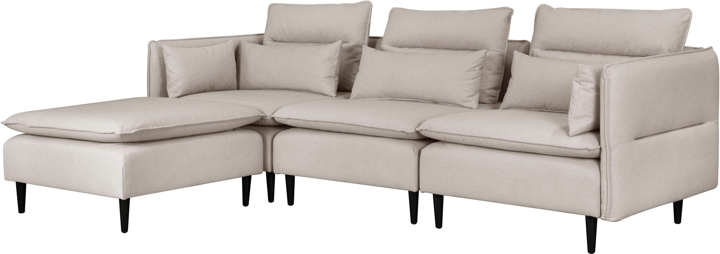 andas Ecksofa »ALVIK L-Form«, zusammengesetzt aus Modulen, erweiterbar mit Modulen der Serie
