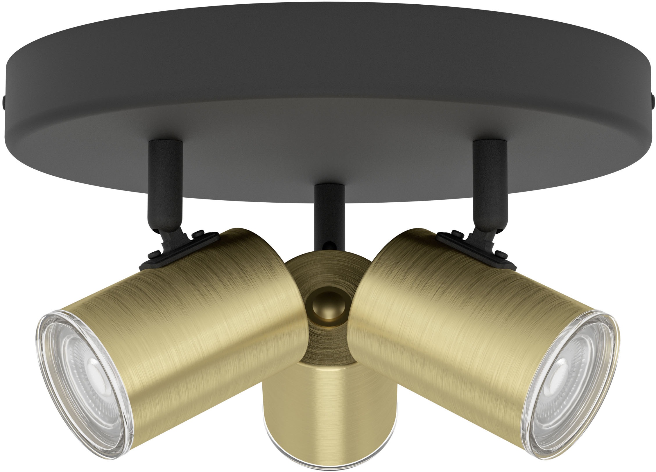 EGLO Deckenspot »CONSUMA 1 Spotlampe - Stahl - GU10 - 3X5W - IP44« GU10 1 S günstig online kaufen