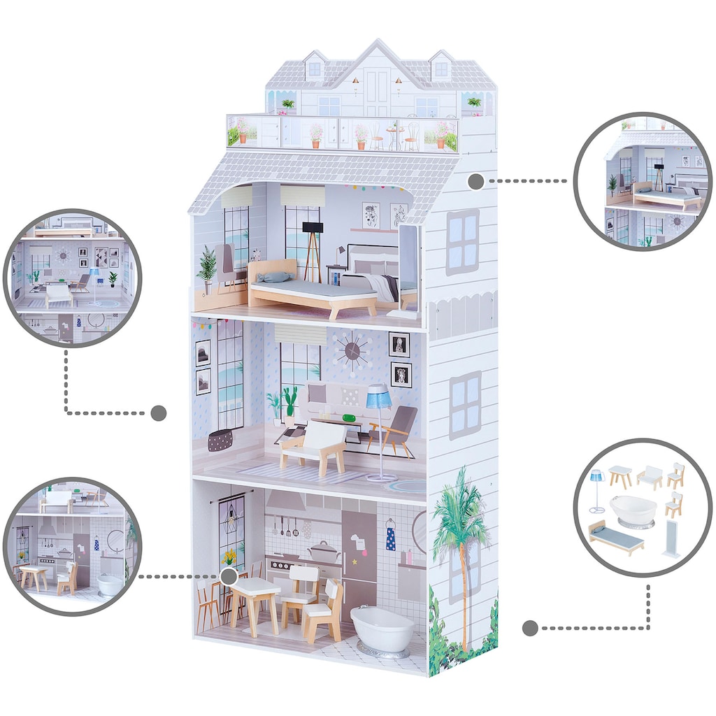 TEAMSON™ KIDS    Puppenhaus »Olivia's Little World, Deluxe Mansion«