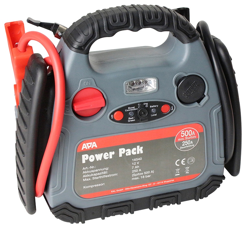 APA Starthilfegerät »Power Pack«, bis 500 Ampere, mit Kompressor jetzt im  %Sale