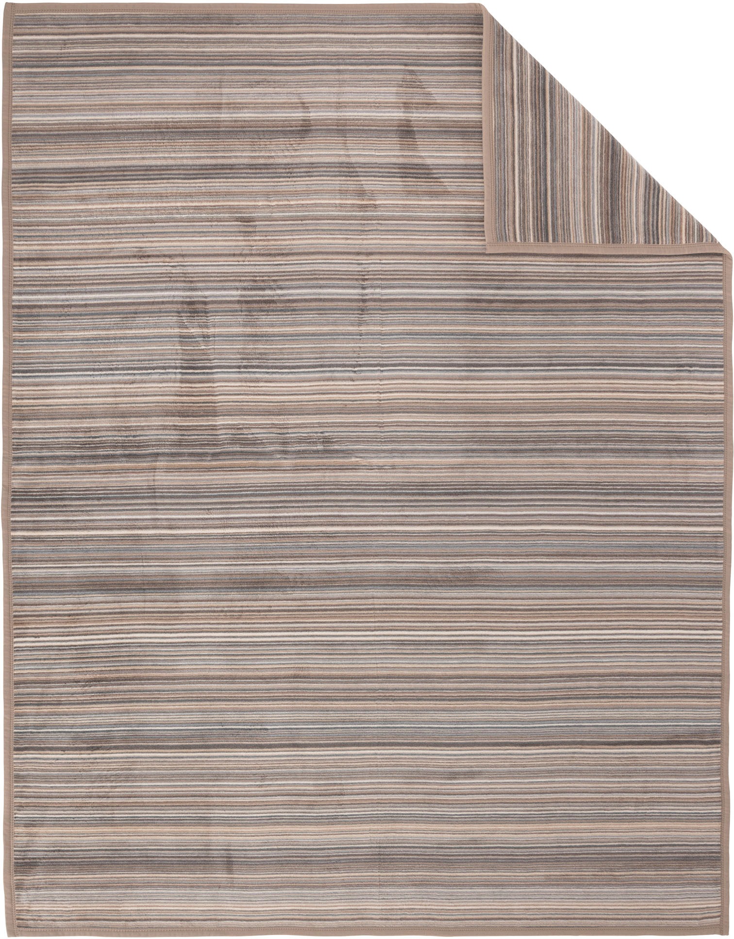 IBENA Wohndecke »Jacquard Decke Malang«, mit filigranen Streifen