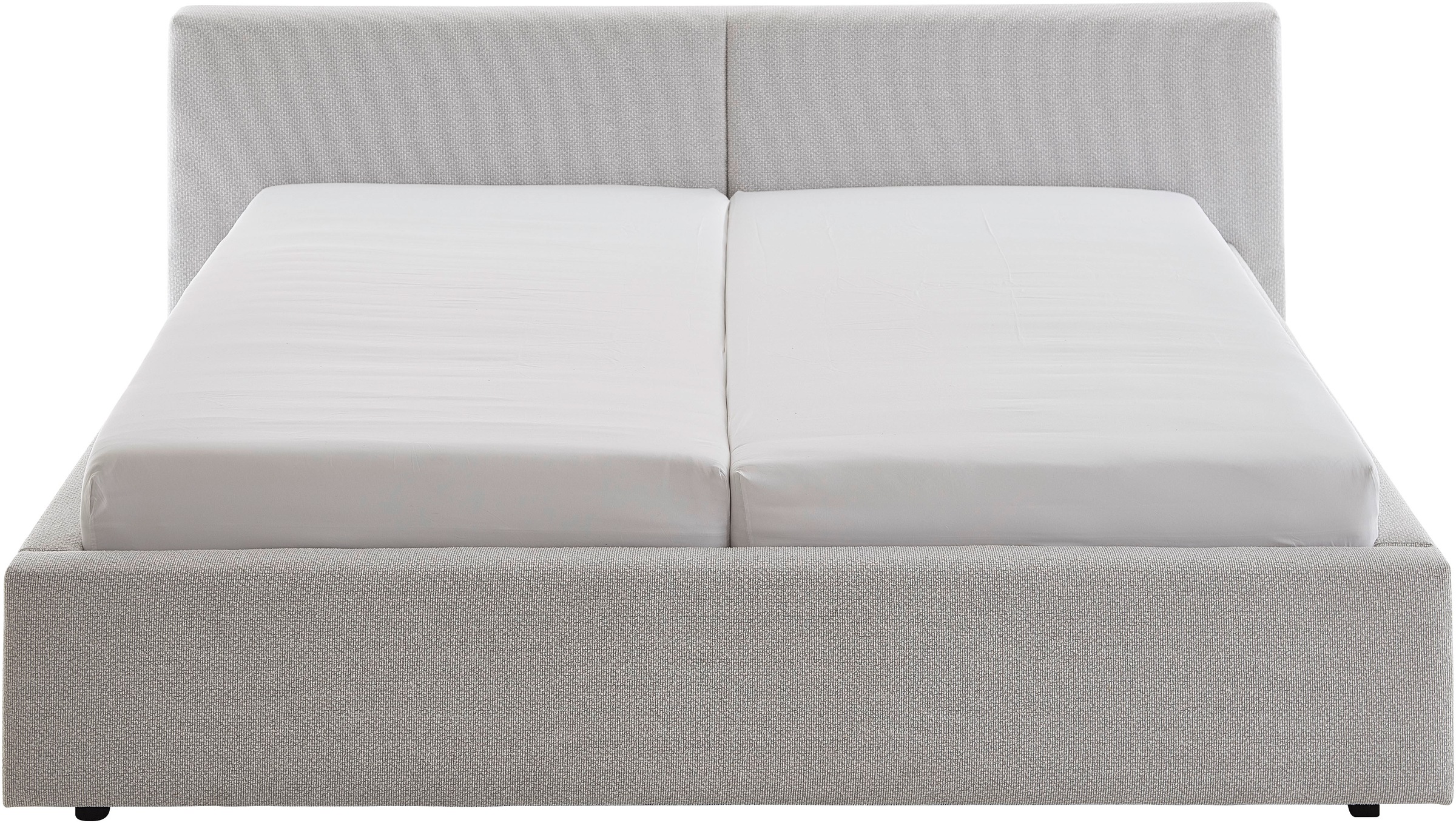 meise.möbel Polsterbett »Cube wahlweise mit Matratze und Bettkasten«, extra flaches Kopfteil, erhältlich in den Breiten 140cm, 160cm & 180cm