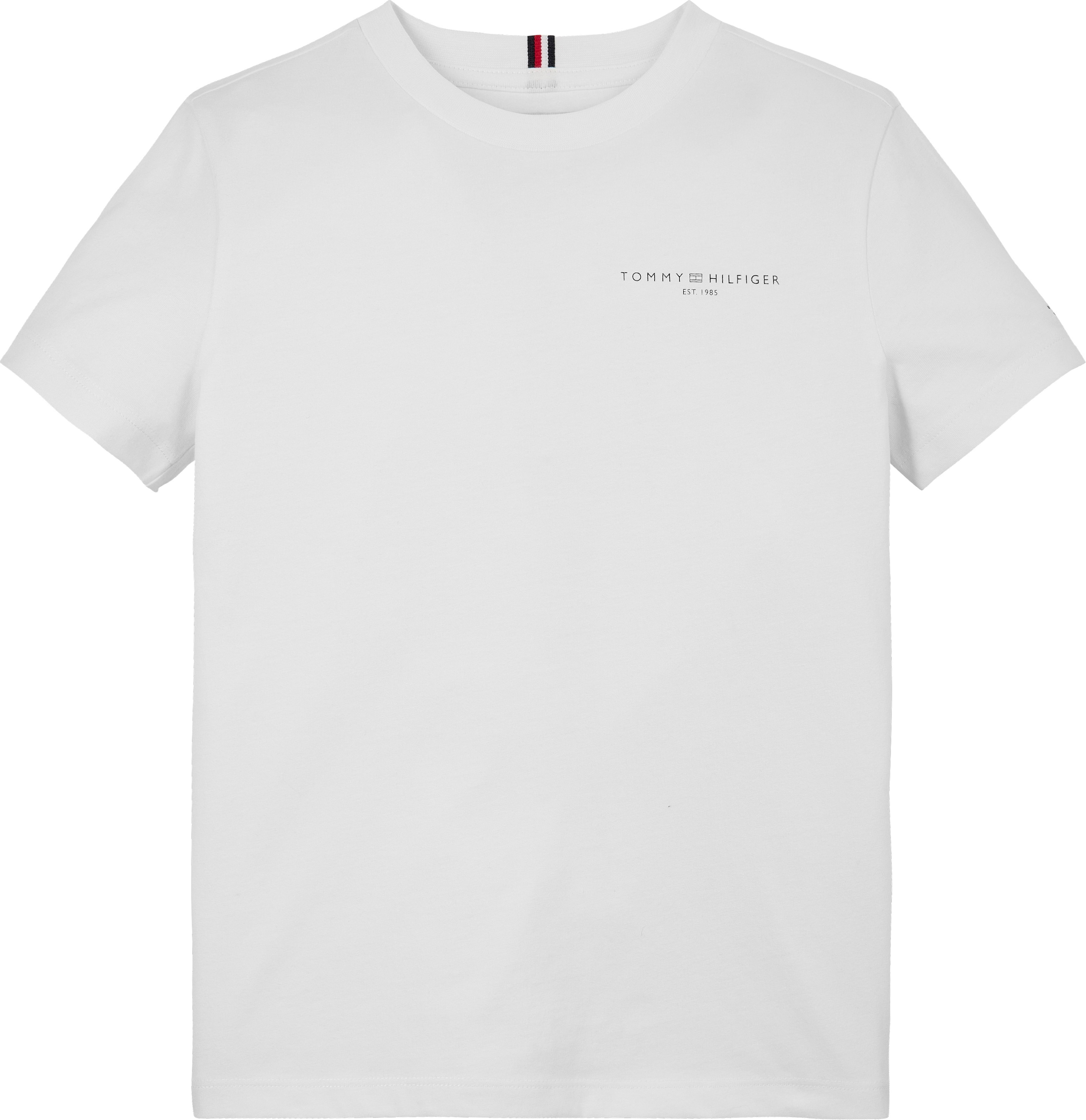 Tommy Hilfiger T-Shirt »U MINI CORP LOGO TEE SS«, in Unifarbe