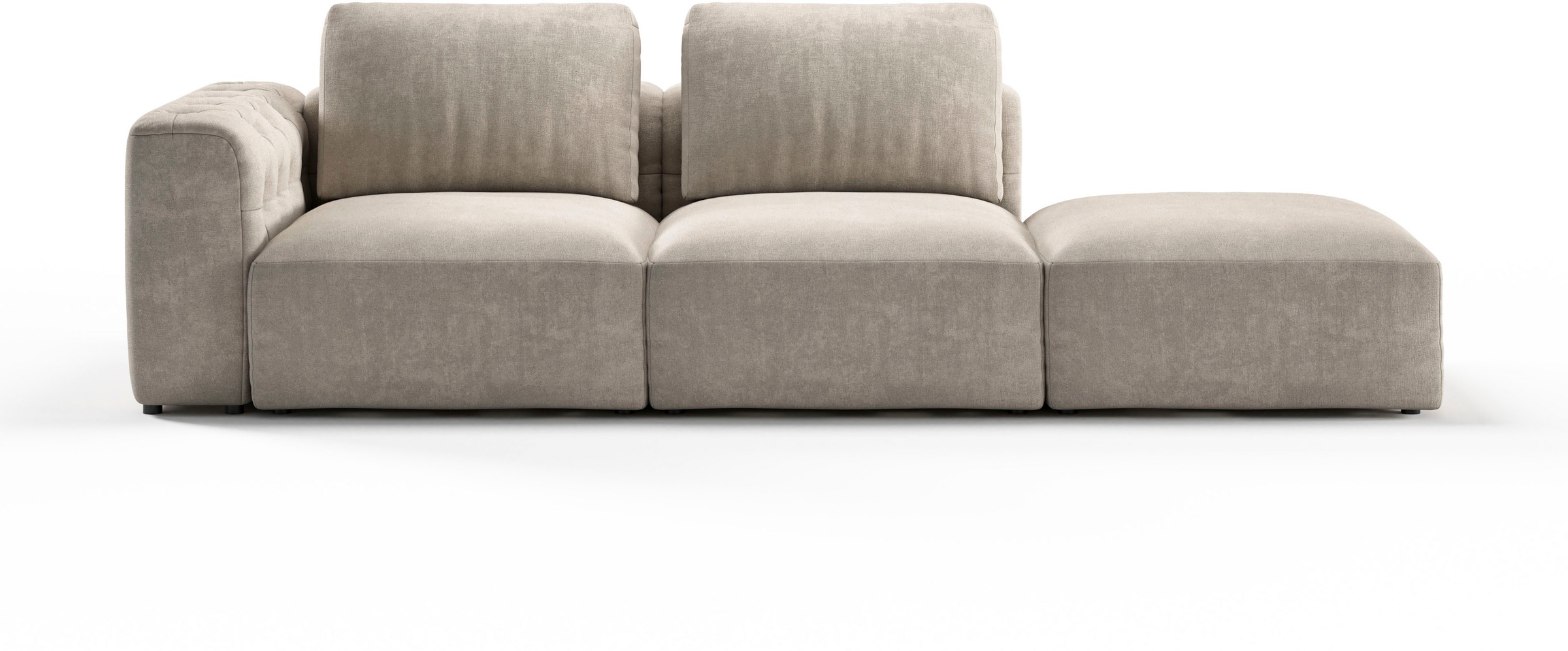 Home affaire Chaiselongue »Cushid« Modul-Sofa, bestehend aus 2-Sitzer und H günstig online kaufen