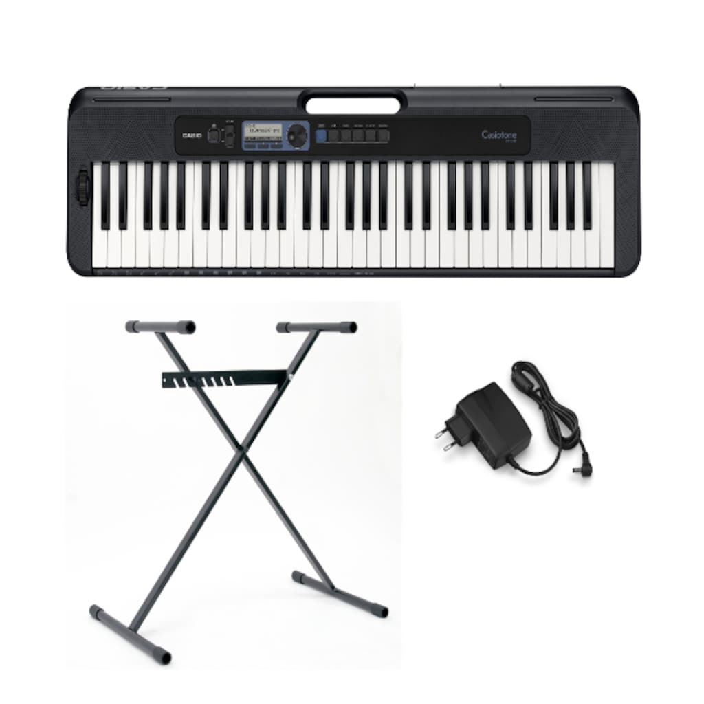 CASIO Home-Keyboard »CT-S300«, (Set, 2 St.)