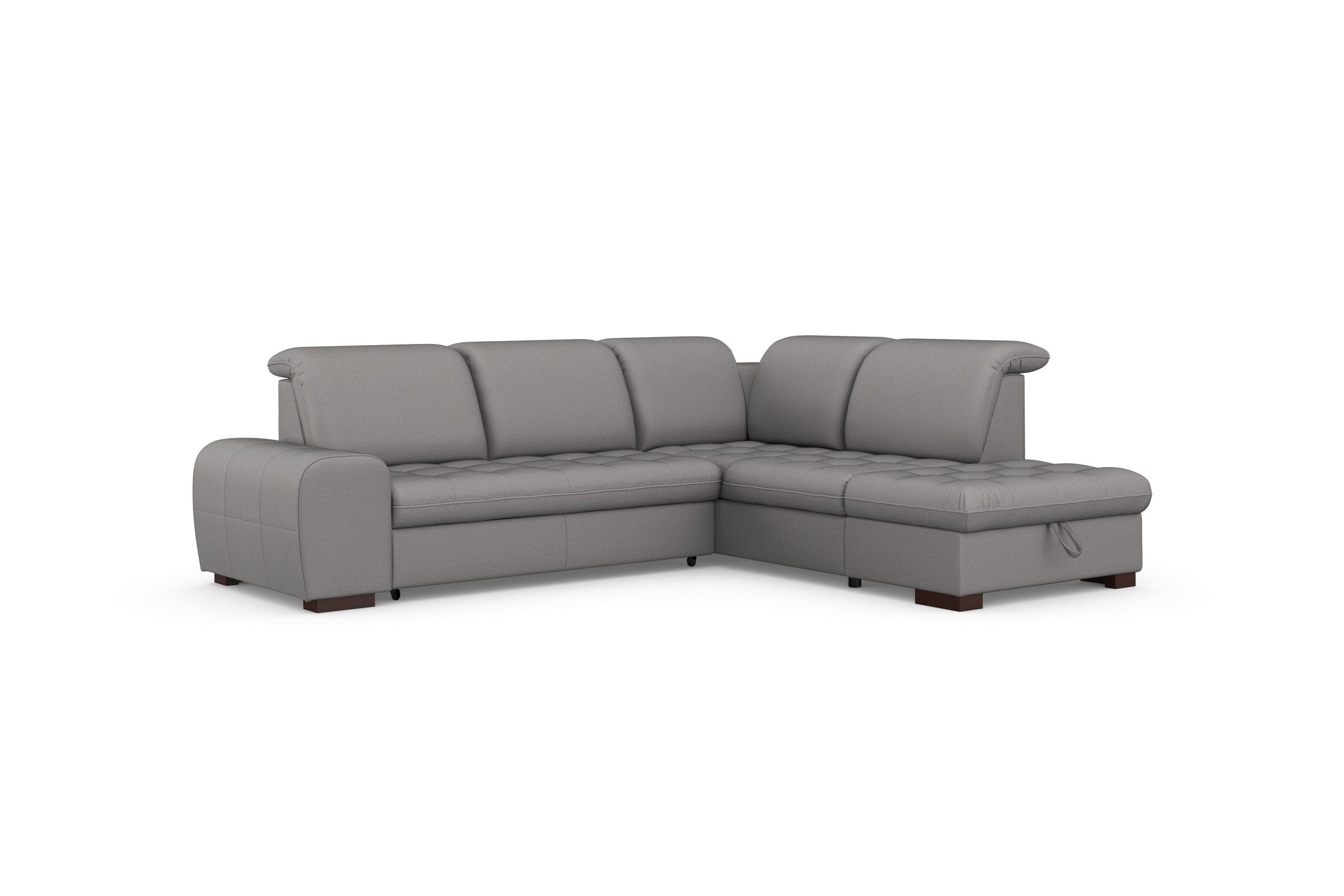 sit&more Ecksofa »Luxor L-Form«, wahlweise mit Bettfunktion, Stauraum und Kopfteilverstellung