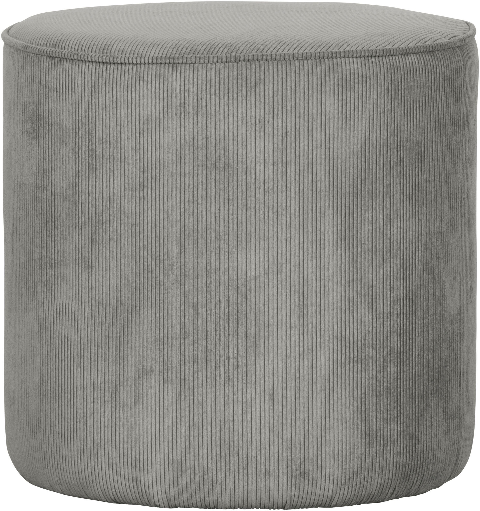 WOOOD Hocker »Sara«, weich gepolstert, runde Form, H 46 cm x Ø 46 cm günstig online kaufen