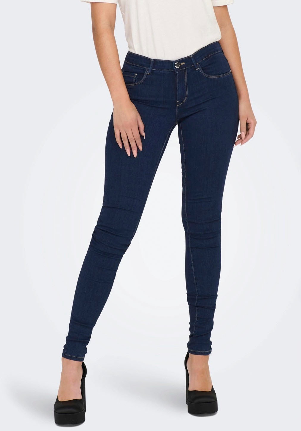 Skinny-fit-Jeans »ONLRAIN LIFE REG SKINNY DNM«