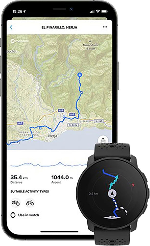 Suunto Smartwatch »9 Peak«, (3,04 cm / 1,2 Zoll),)