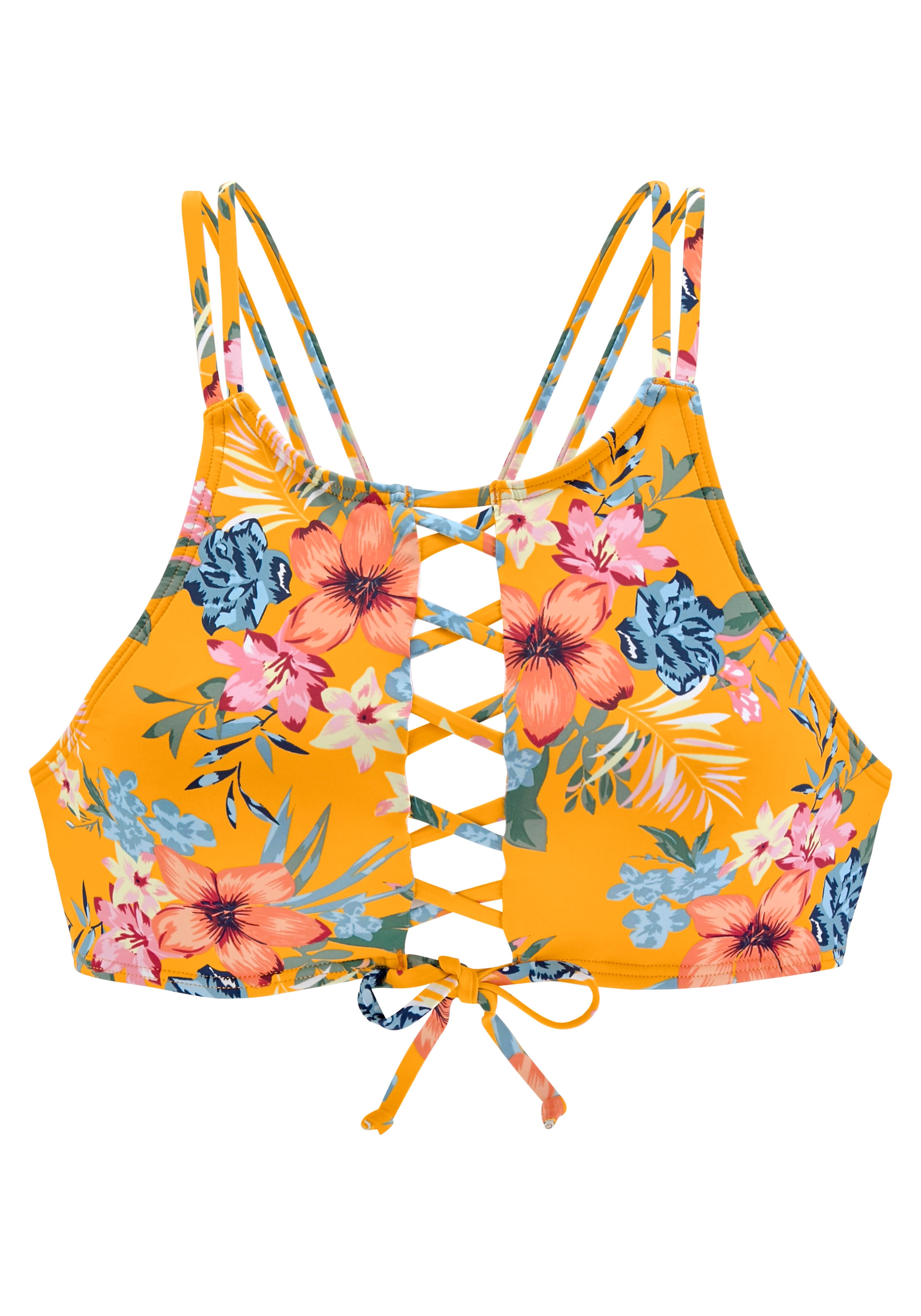 2. Bild von Bench. Bustier-Bikini-Top »Maui«, mit modischer Schnürung