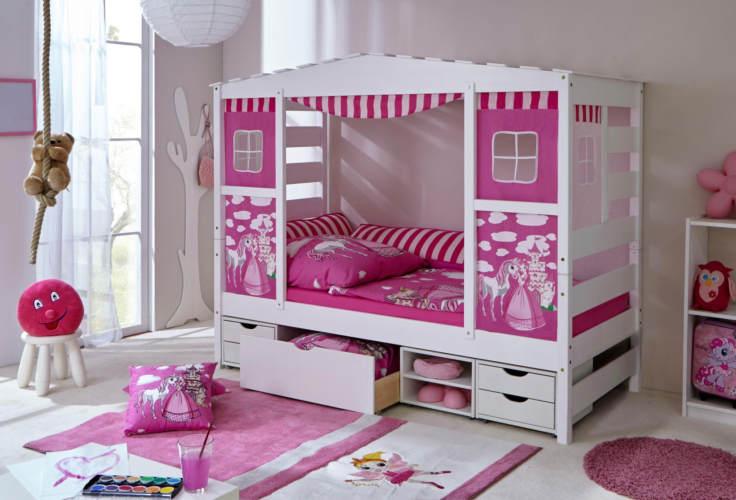 Ticaa Kinderbett »Lio«, Hausbett