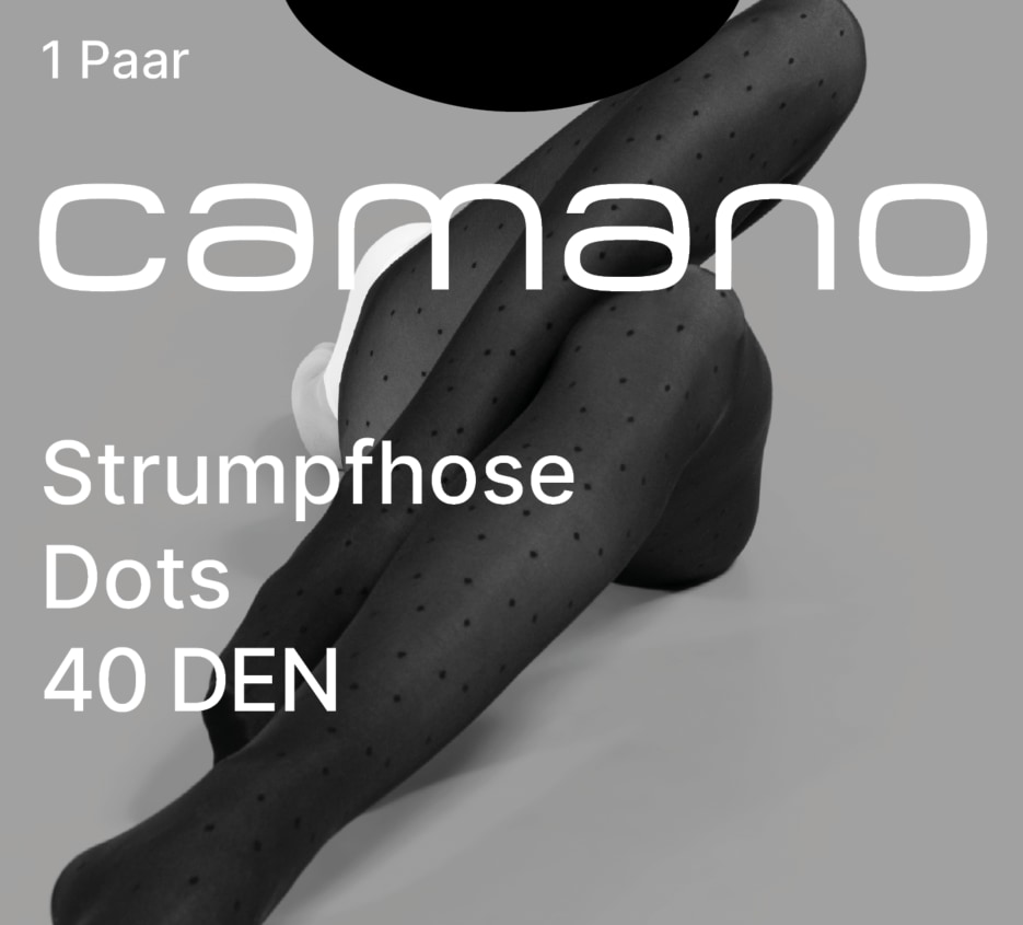 Camano Strumpfhose »fine fashion« 40 mit nahtloser Verarbeitung