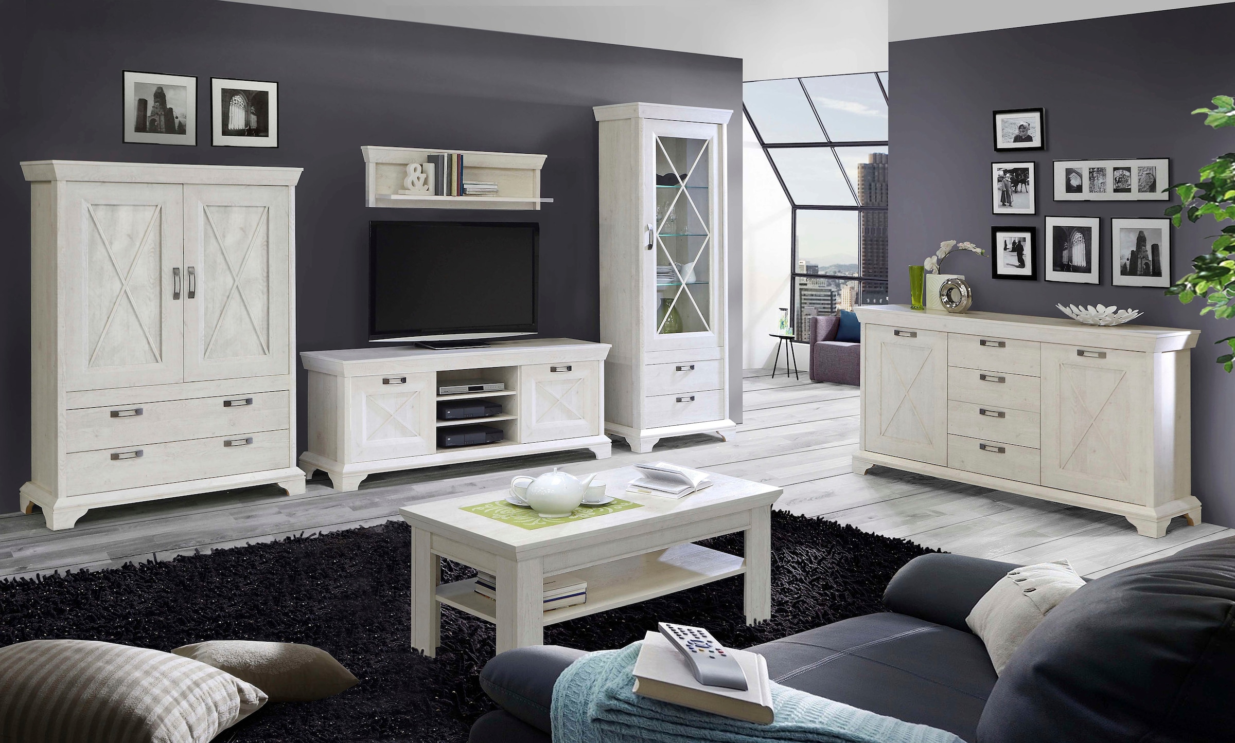 FORTE Lowboard »KashmirTV-Board, TV-Schrank«, Breite 147 cm