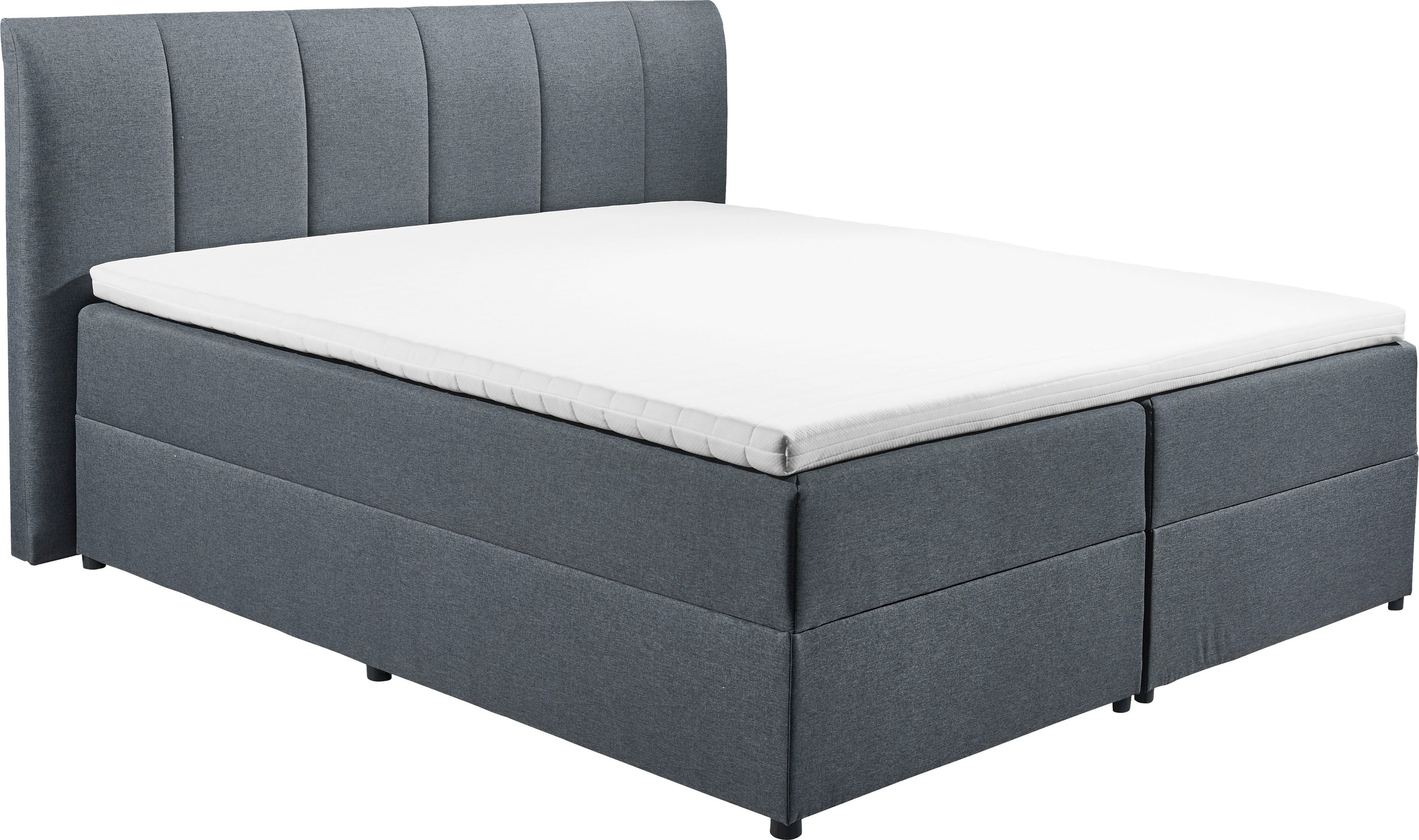 ED EXCITING DESIGN Boxbett »"Granada", Topseller inkl. Bettkasten und Topper«, erhältlich in den Größen 120x200cm & 180x200cm