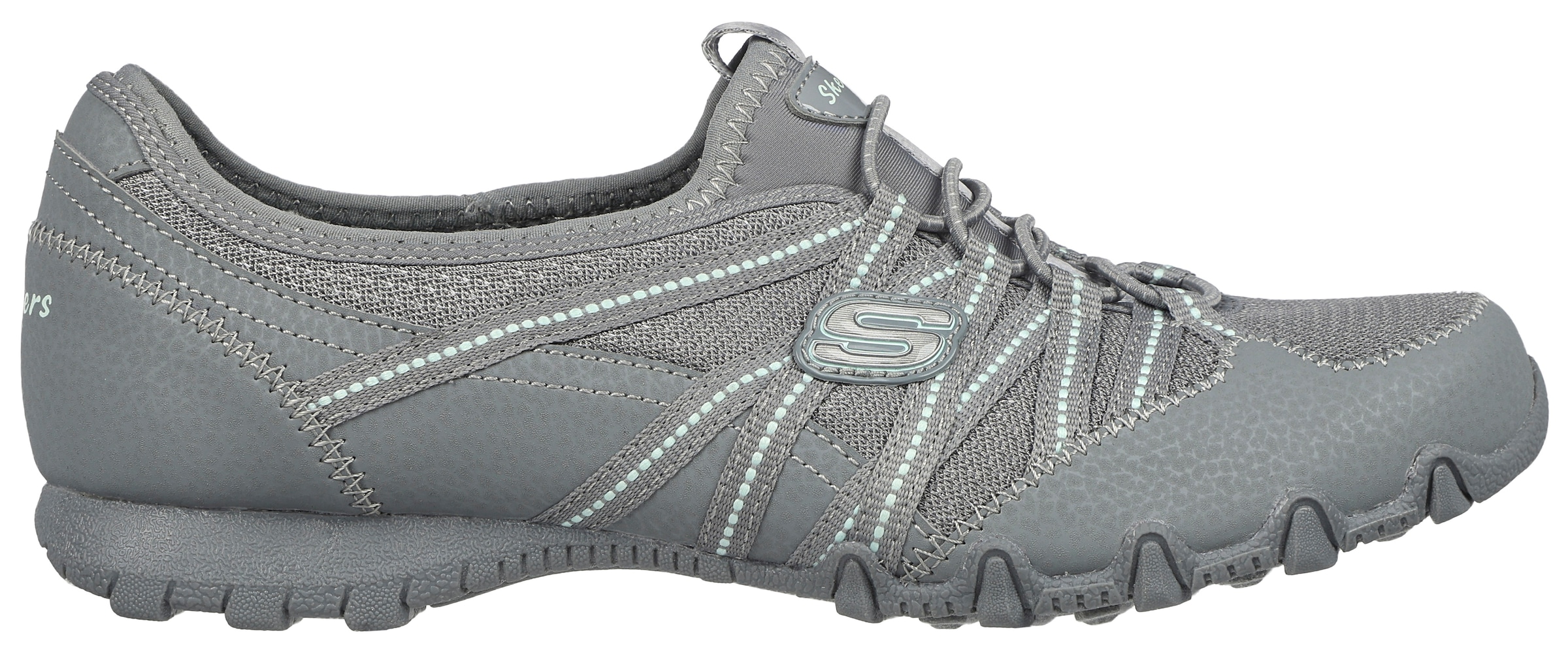 Skechers Slip-On Sneaker »BIKERS LITE-RELIVE«, Slipper, Sommerschuh, Freizeitschuh mit BioDri-Ausstattung