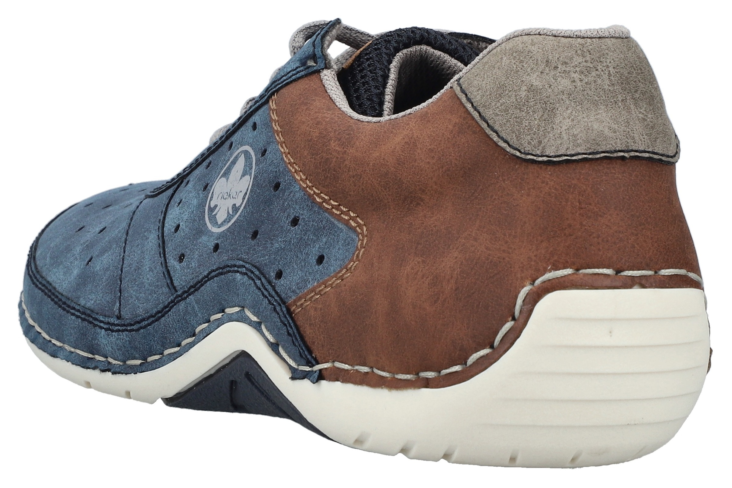 Rieker Sneaker  , Schnürschuh, Halbschuh, Freizeitschuh mit MemoSoft-Innensohle