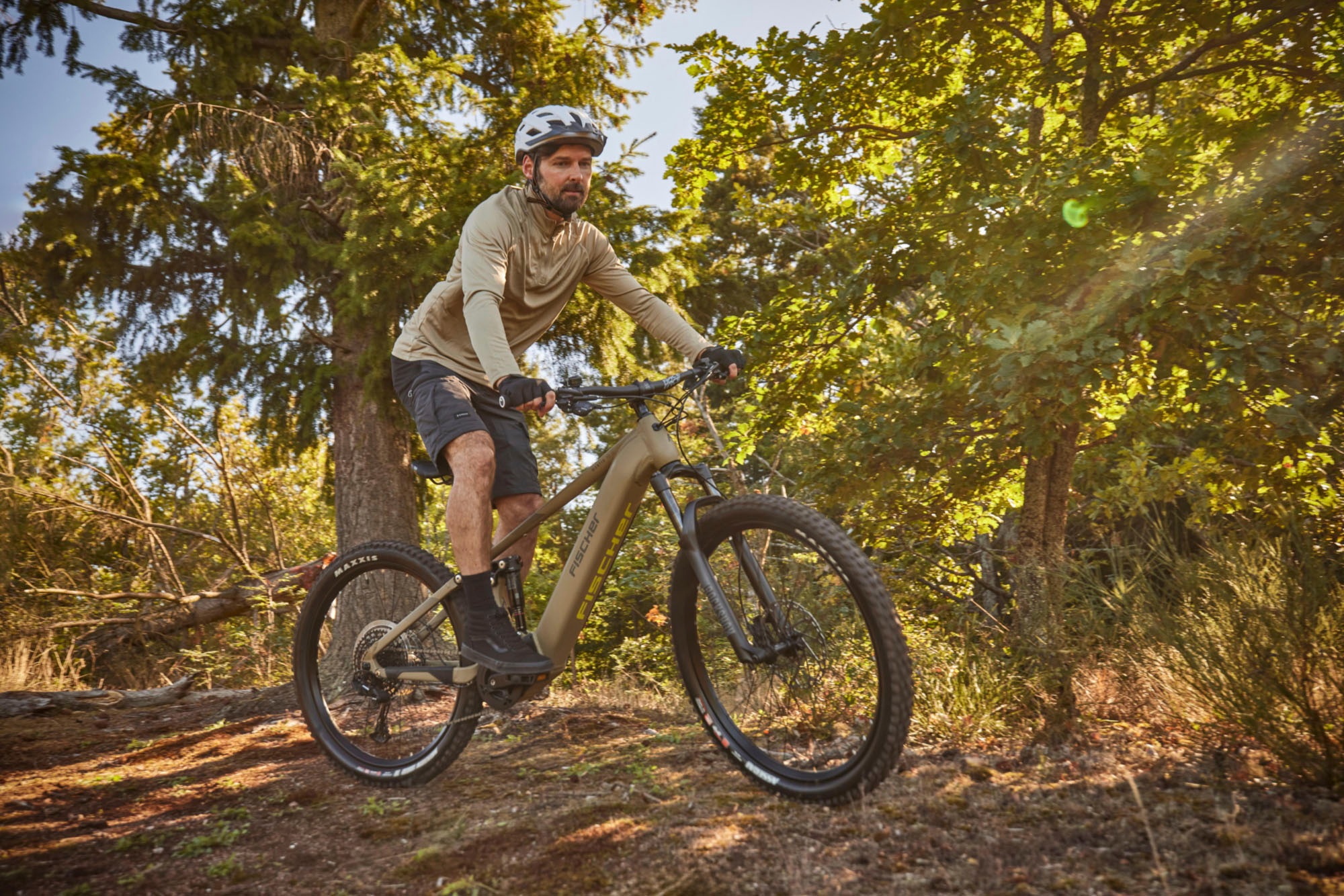 FISCHER Fahrrad »MONTIS 10.0i Fully 711« 12 Gang SRAM SX 11-50 Kettenschaltung Schaltwerk Mittelmotor mit Akku-Ladegerät;mit Werkzeug,  Pedelec, Elektrofahrrad für Damen und Herren, MTB