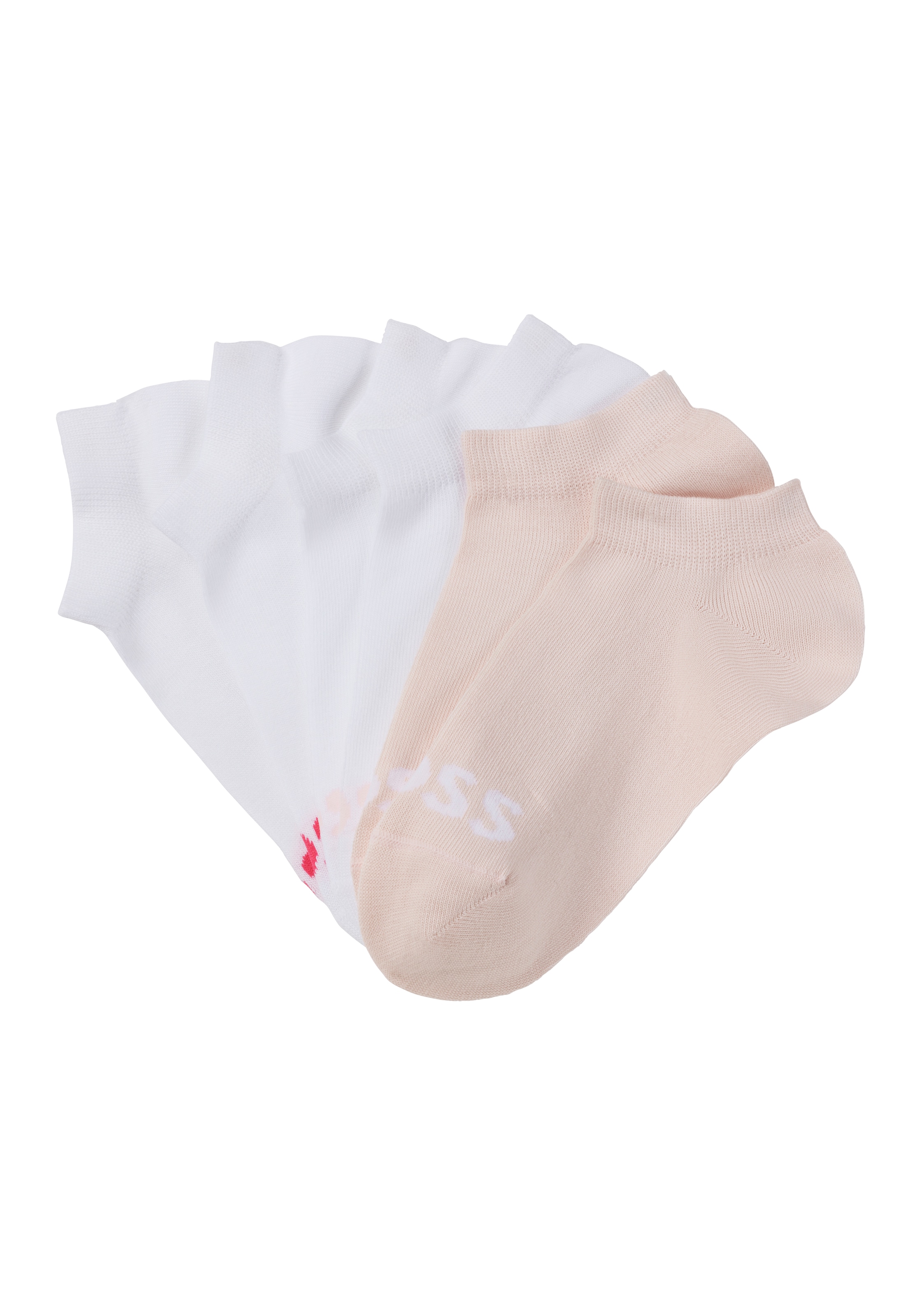 BOSS Sneakersocken »3P AS Logo CC W«, (Packung, 3 Paar, 3er), mit BOSS Logoschriftzug