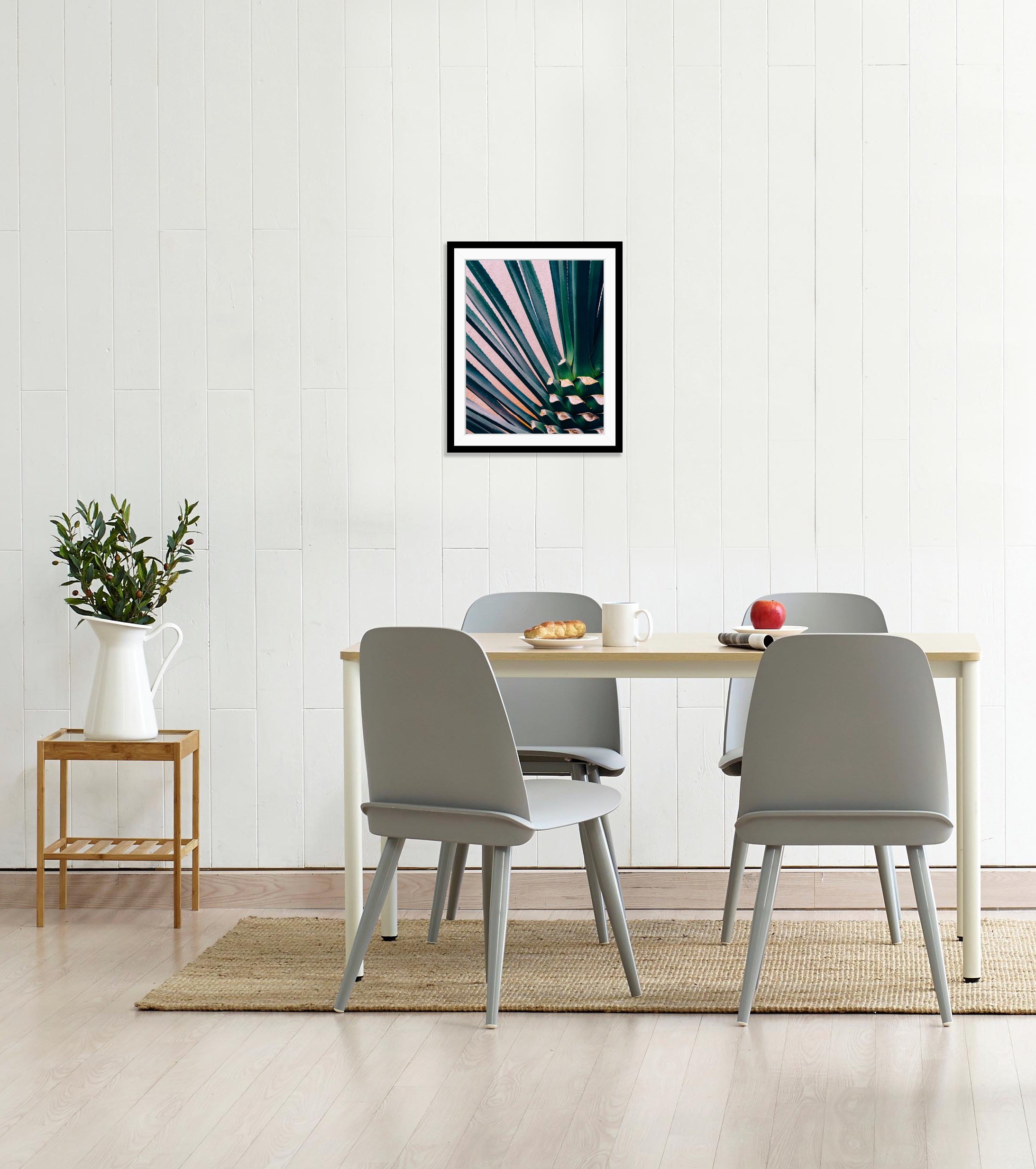 queence Bild »Kim«, Blätter-Palmen-Stechpalmen-Foto-Kunst, HD Premium Poste günstig online kaufen