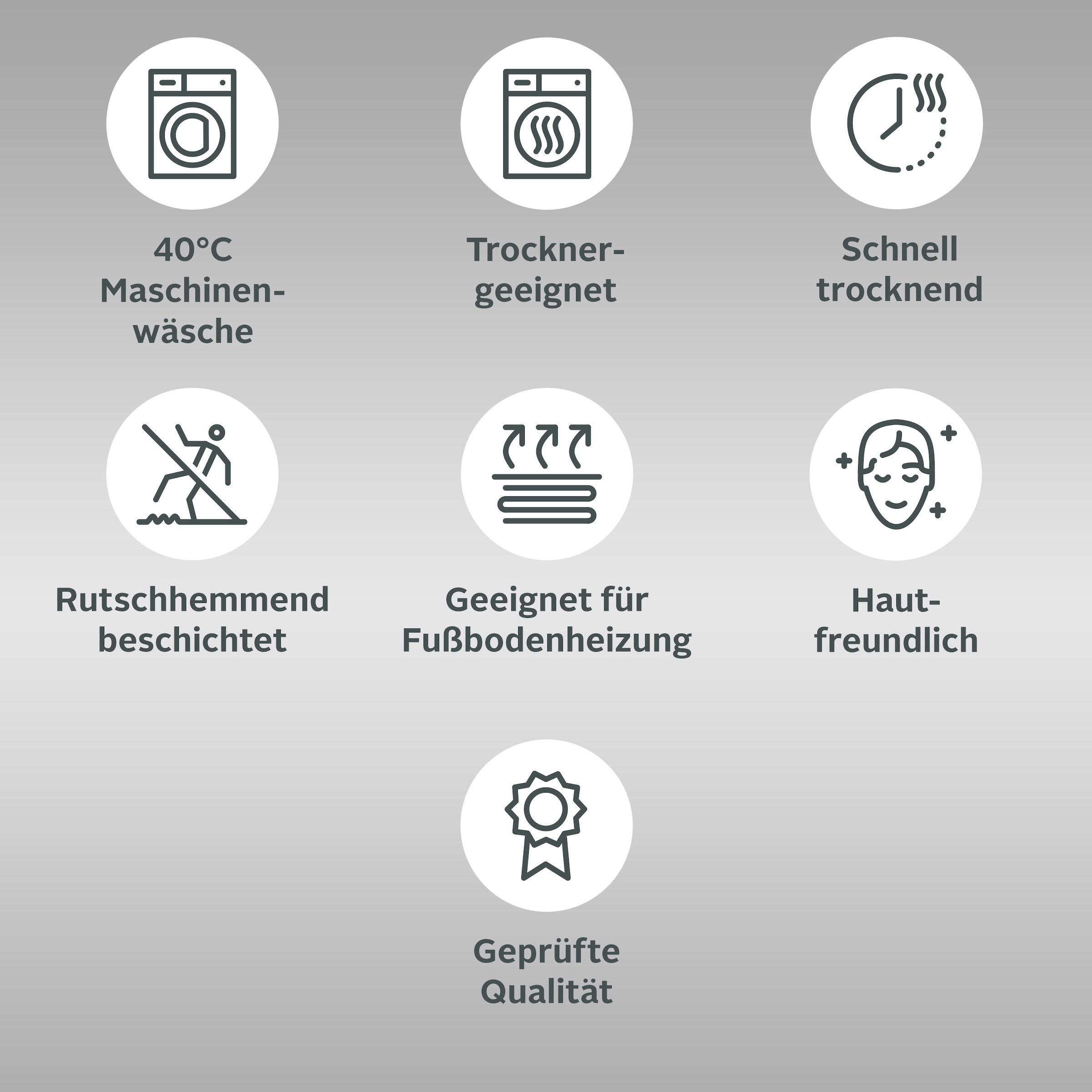 my home Badematte »Vanessa, Badvorleger, Badezimmer Teppich«, rutschhemmend günstig online kaufen