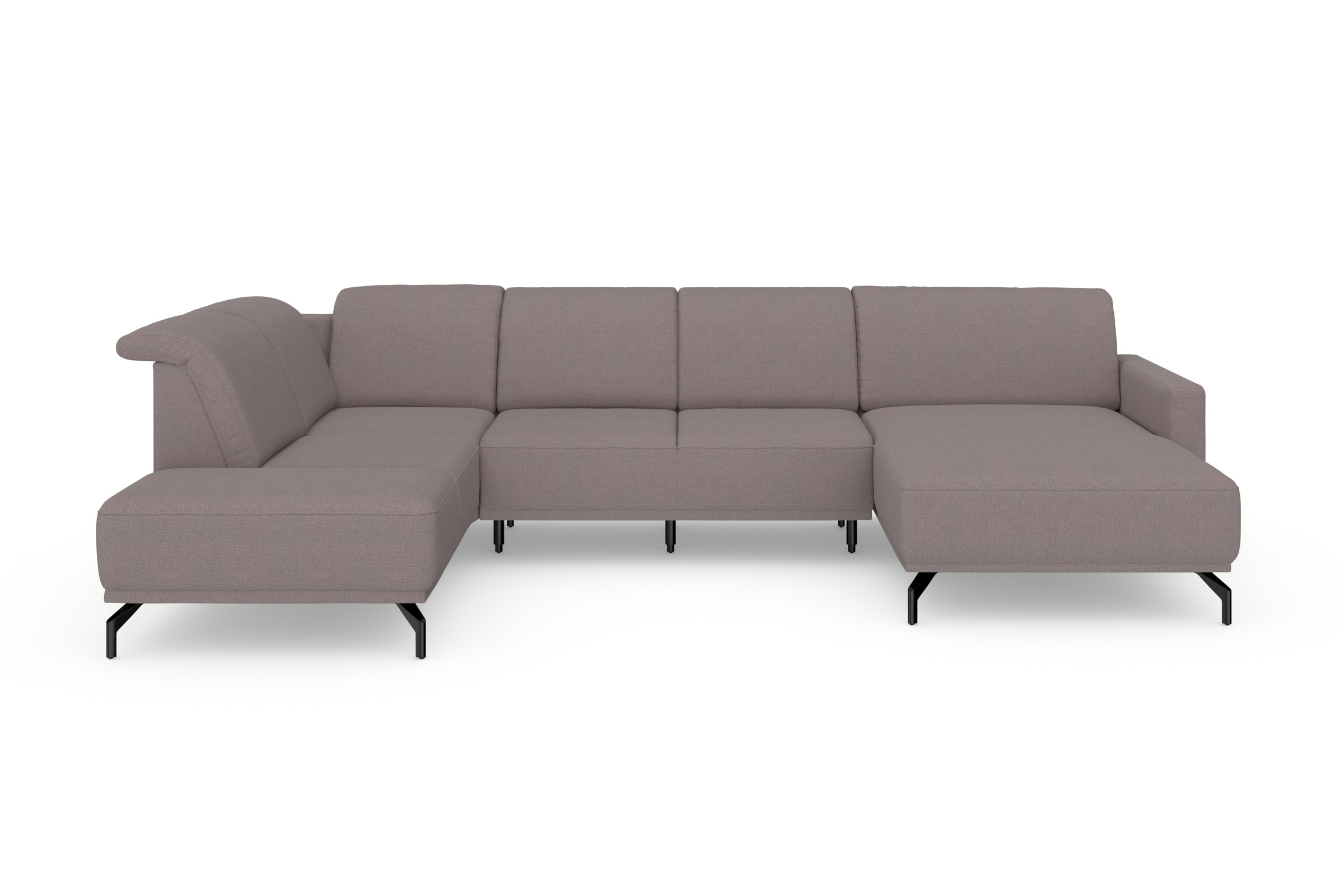 sit&more Wohnlandschaft »Bailando U-Form«, wahlweise mit Kopfteilverstellung und Vorziehsitz, motorisch