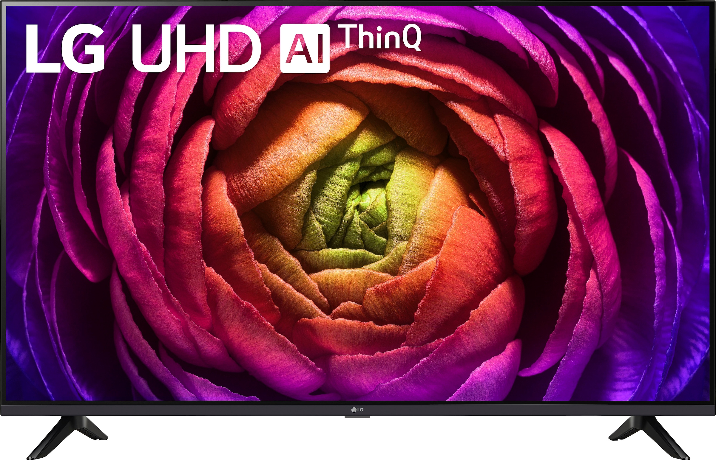 LG LCD-LED Fernseher »43UR73006LA«, Ultra LED,AI Sound,WebOS 23 108 4K HD, Rechnung auf 4K bestellen Zoll, cm/43 UHD,α5 Gen6 AI-Prozessor,Direct Smart-TV