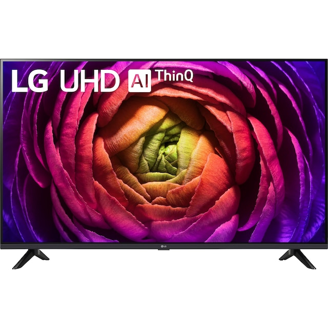 LG LCD-LED Fernseher »43UR73006LA«, 108 cm/43 Zoll, 4K Ultra HD, Smart-TV,  UHD,α5 Gen6 4K AI-Prozessor,Direct LED,AI Sound,WebOS 23 auf Rechnung  bestellen