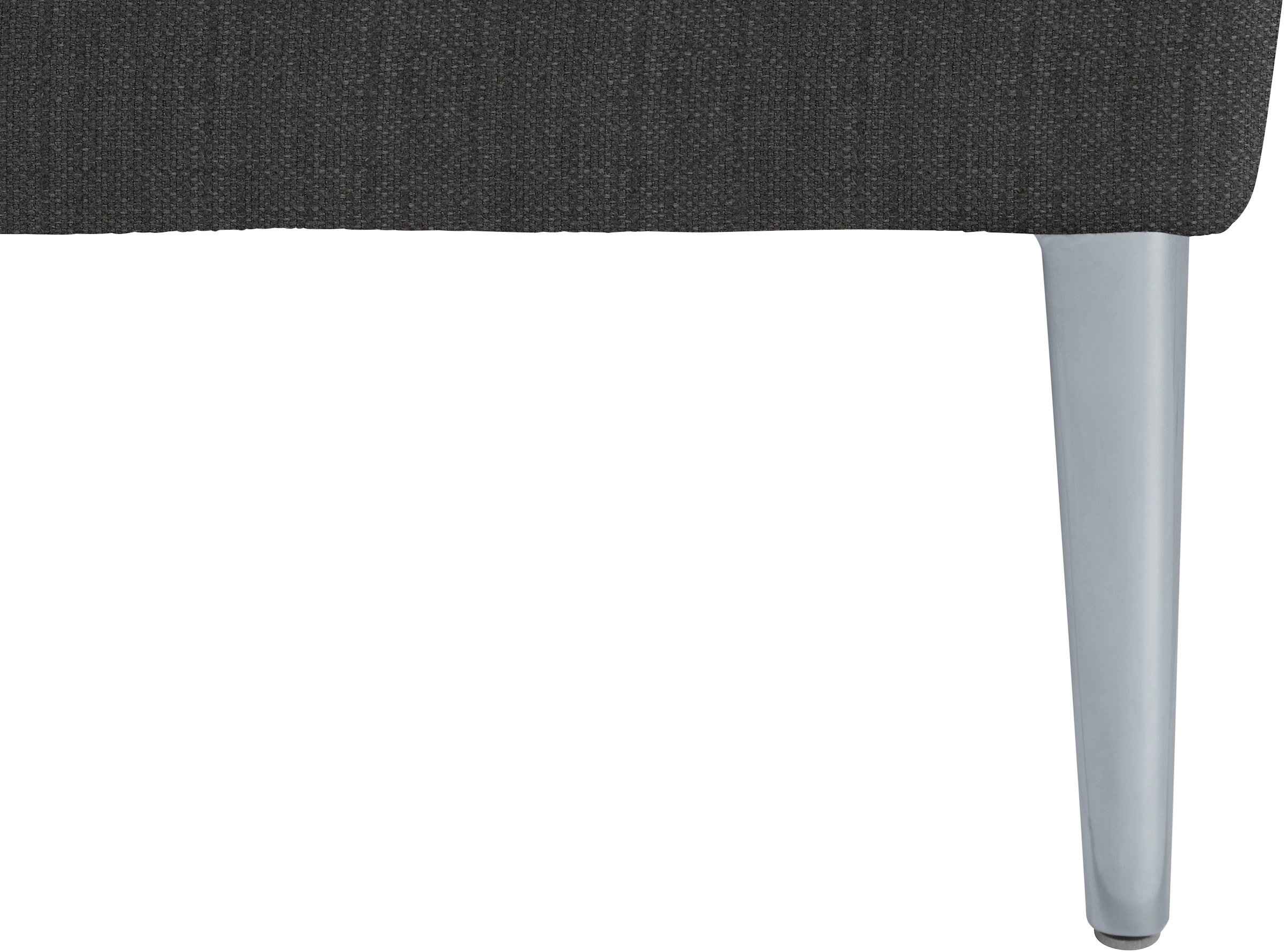 W.SCHILLIG Ecksofa »enjoy&MORE, Designsofa, elegant und bequem, L-Form«, mit Sitztiefenverstellung, Füße silber matt, Breite 310 cm