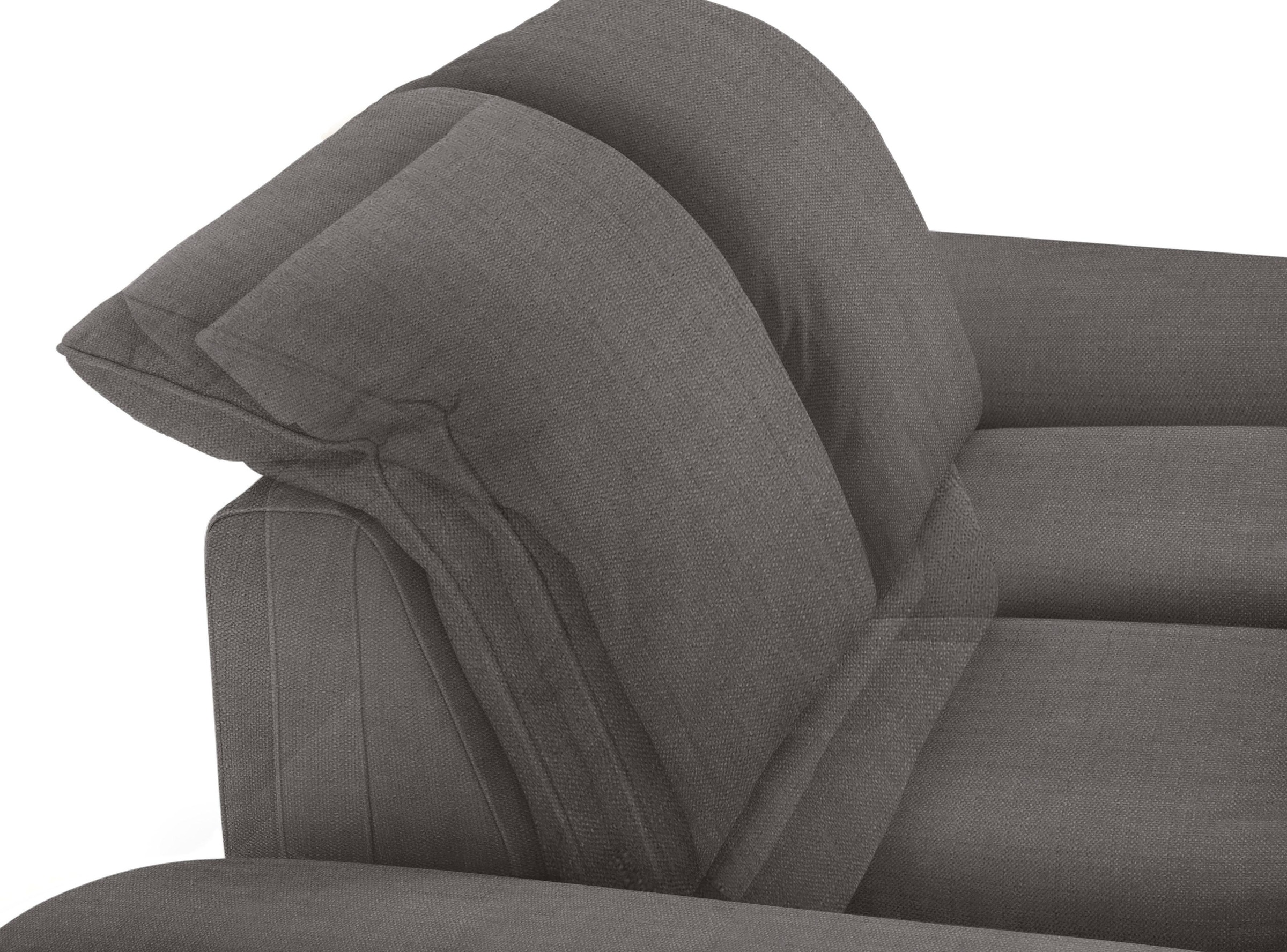 W.SCHILLIG 2,5-Sitzer »enjoy&MORE«, Sitztiefenverstellung, Füße schwarz pulverbeschichtet, Breite 232 cm