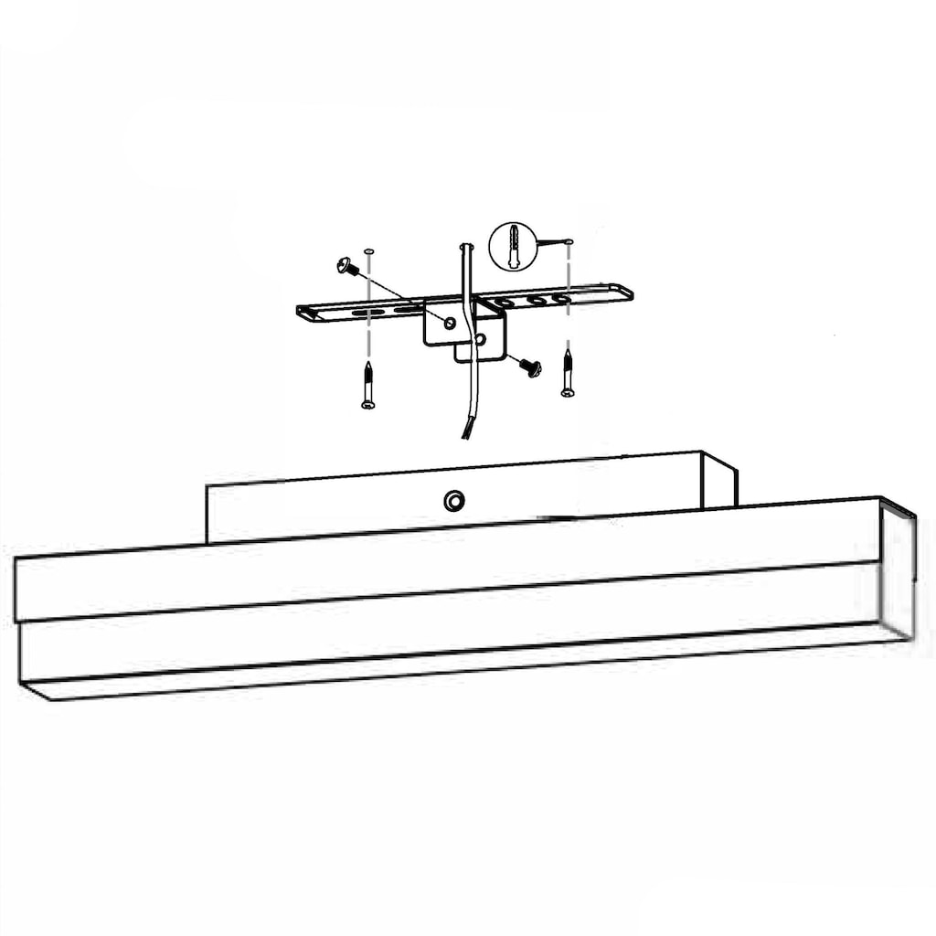 EGLO LED Wandleuchte »TORRETTA«, 1 flammig-flammig