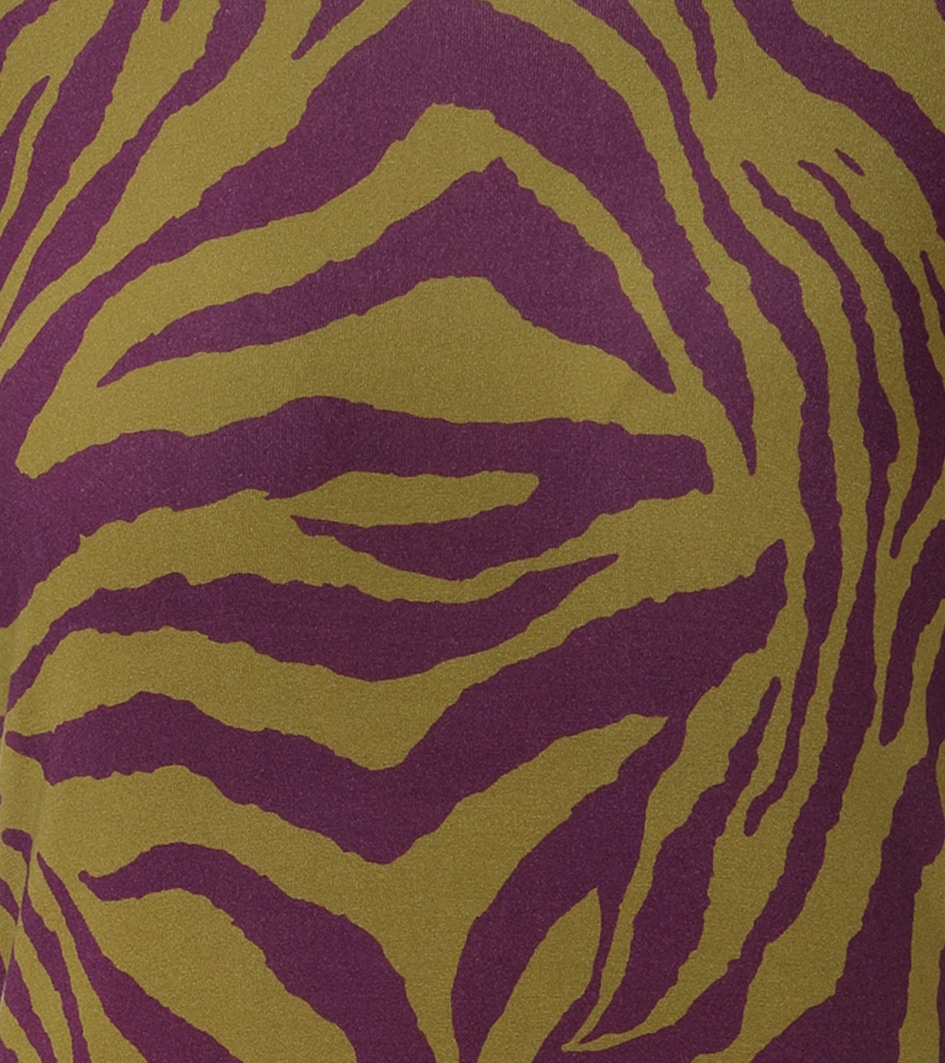 Aniston CASUAL A-Linien-Kleid mit extravagantem Zebra-Muster - NEUE KOLLEKTION